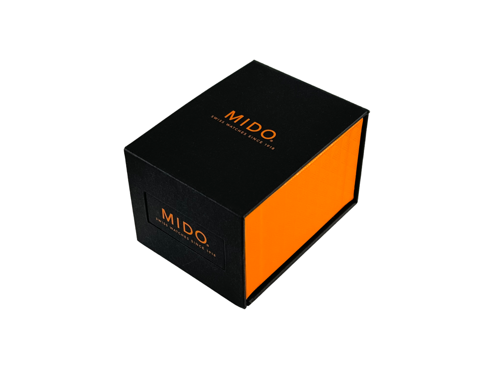 Mido Box Etui Reiseetui Reisebox Uhrenetui travel service case pouch Schwarz