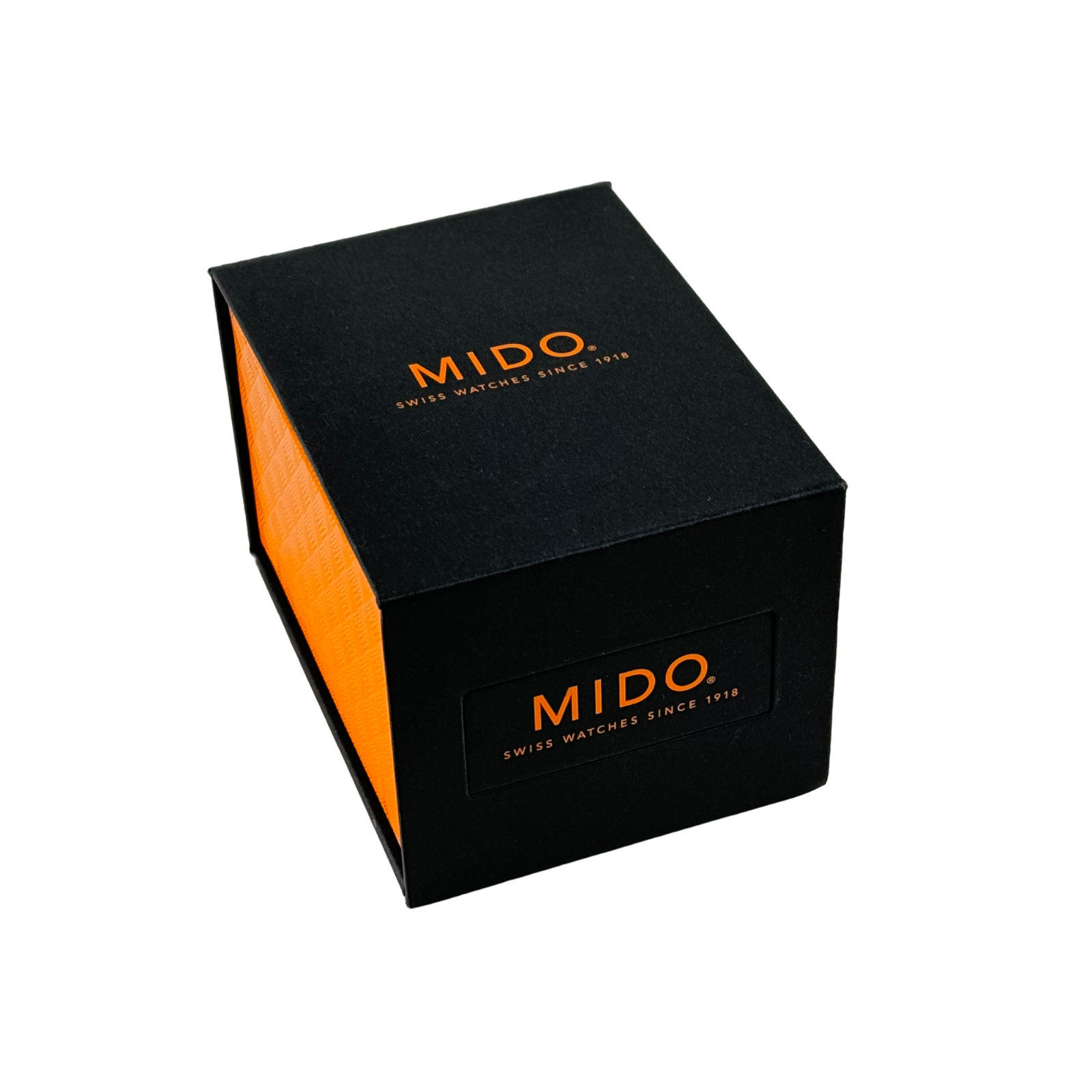 Mido Box Etui Reiseetui Reisebox Uhrenetui travel service case pouch Schwarz