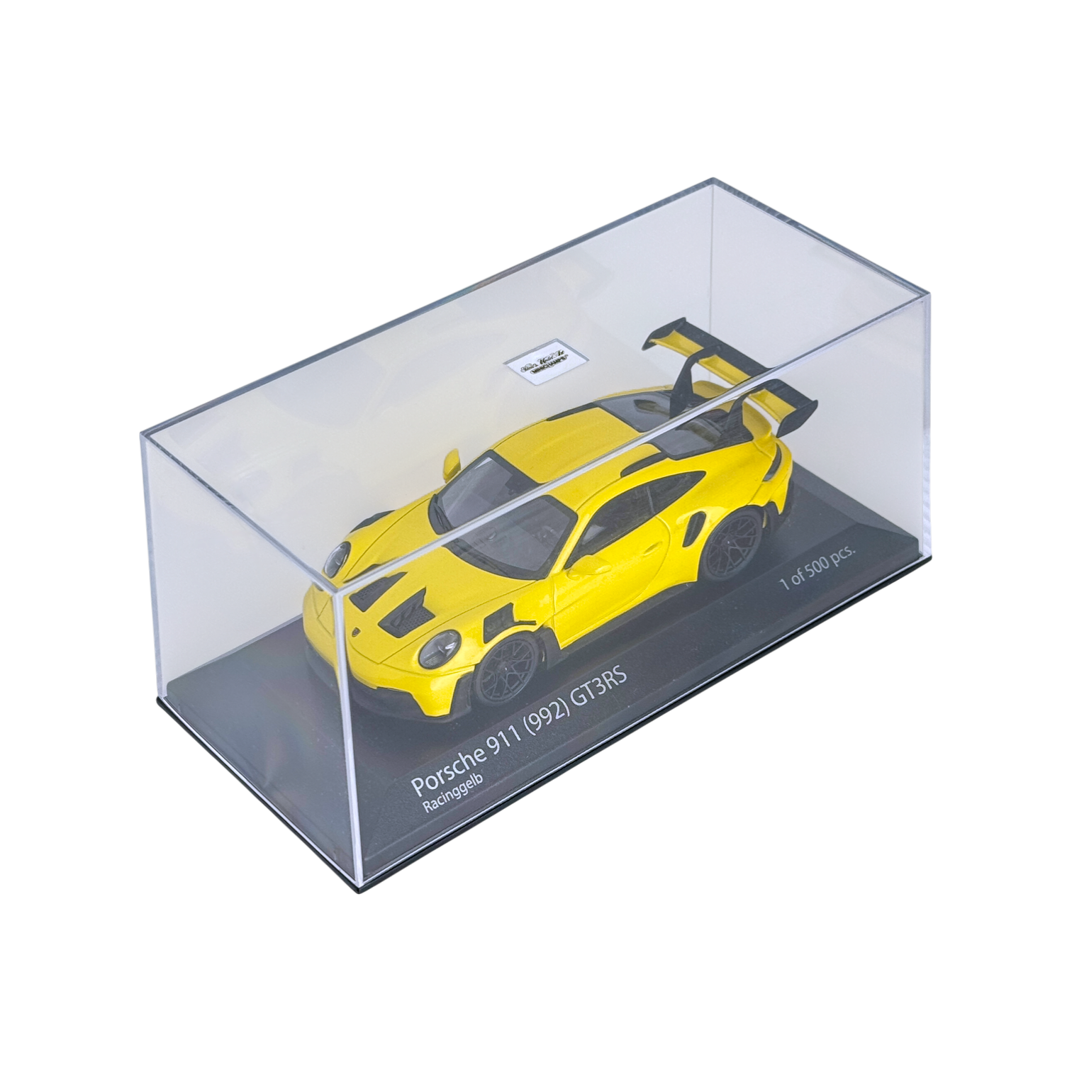 Minichamps Porsche 911 (992) GT3RS Racinggelb 1:43 Modellauto OVP