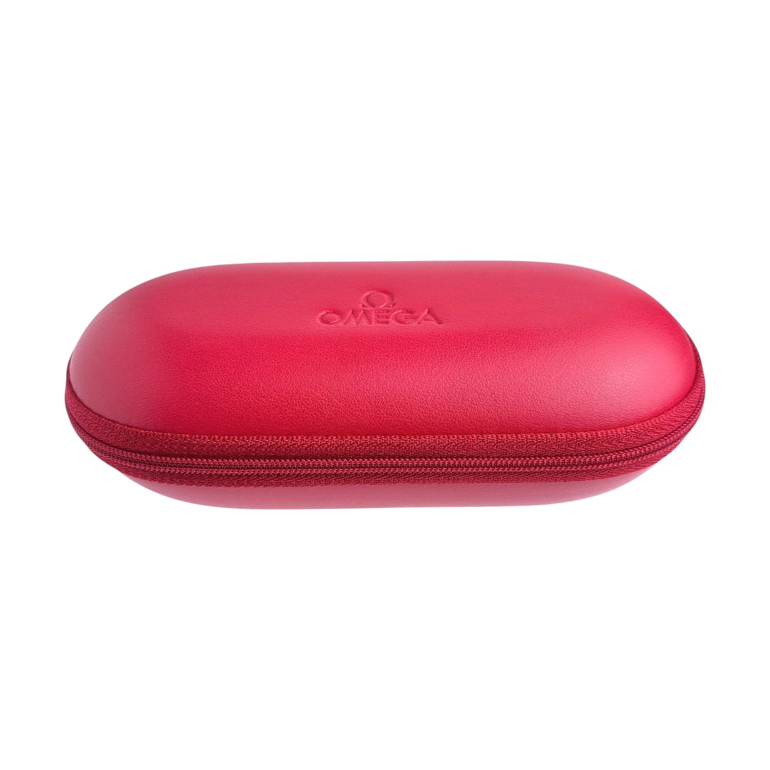 OMEGA Uhrenetui Etui Reiseetui Reisebox Box Rot service travel case pouch red