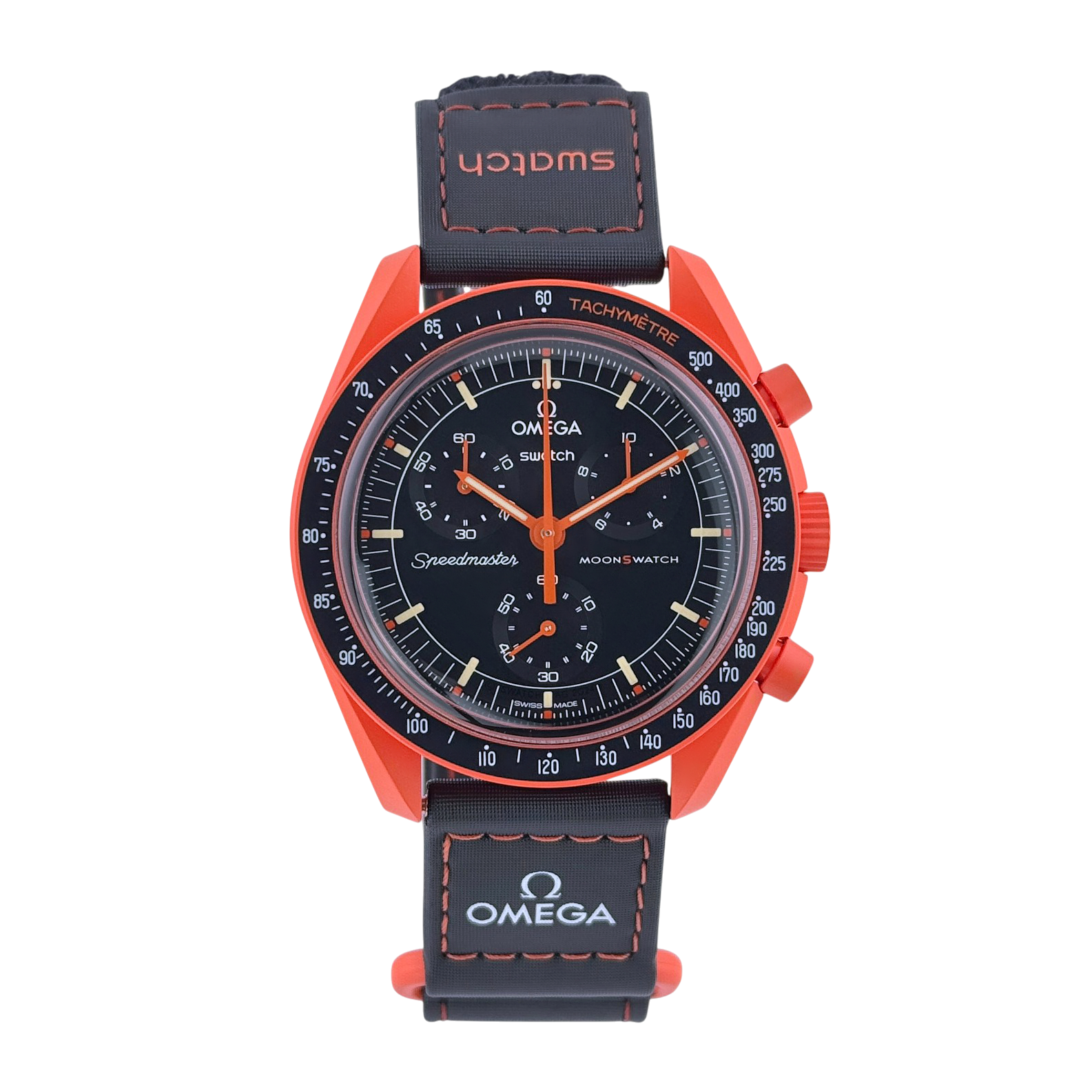 OMEGA X Swatch MoonSwatch Mission on Earth Lava SO33O100