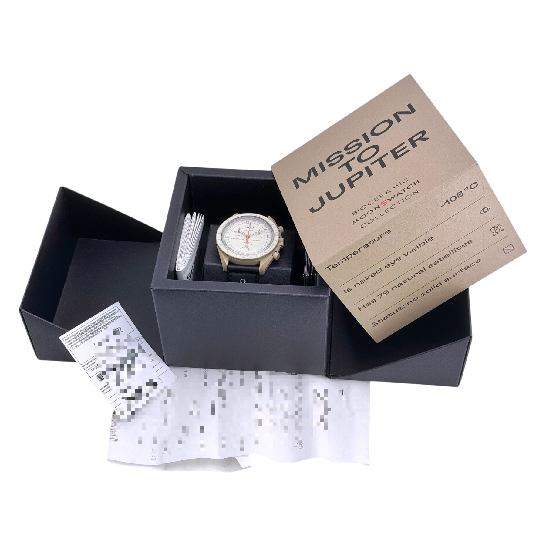 OMEGA X Swatch MoonSwatch Mission to Jupiter Armbanduhr 42 mm SO33C100