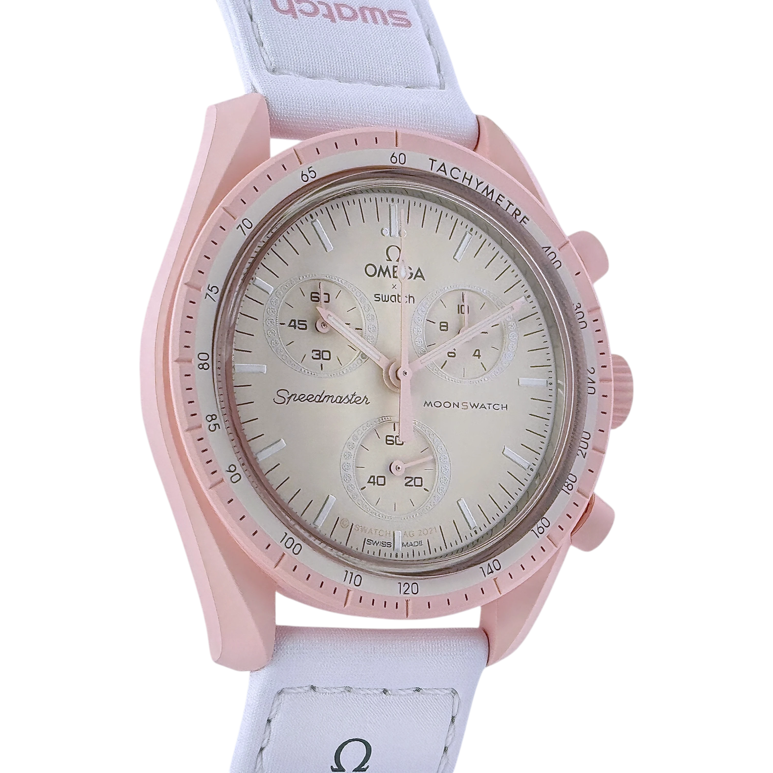 OMEGA X Swatch MoonSwatch Mission to Venus Armbanduhr 42 mm SO33P100