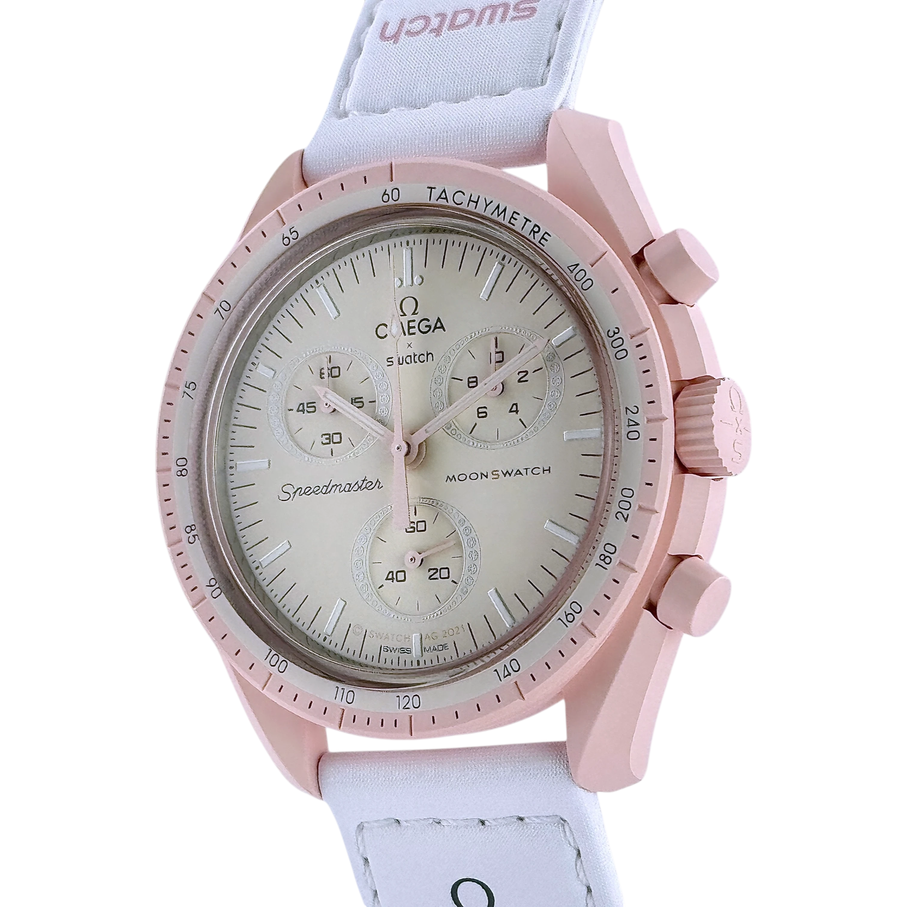 OMEGA X Swatch MoonSwatch Mission to Venus Armbanduhr 42 mm SO33P100