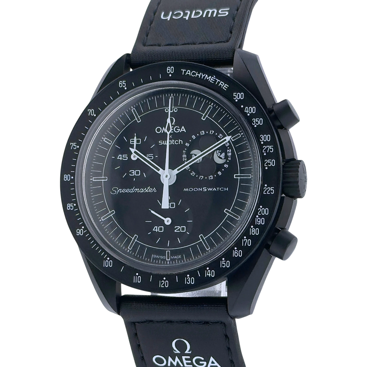OMEGA X Swatch MoonSwatch Mission to the Moonphase New Moon 'Snoopy' SO33B700