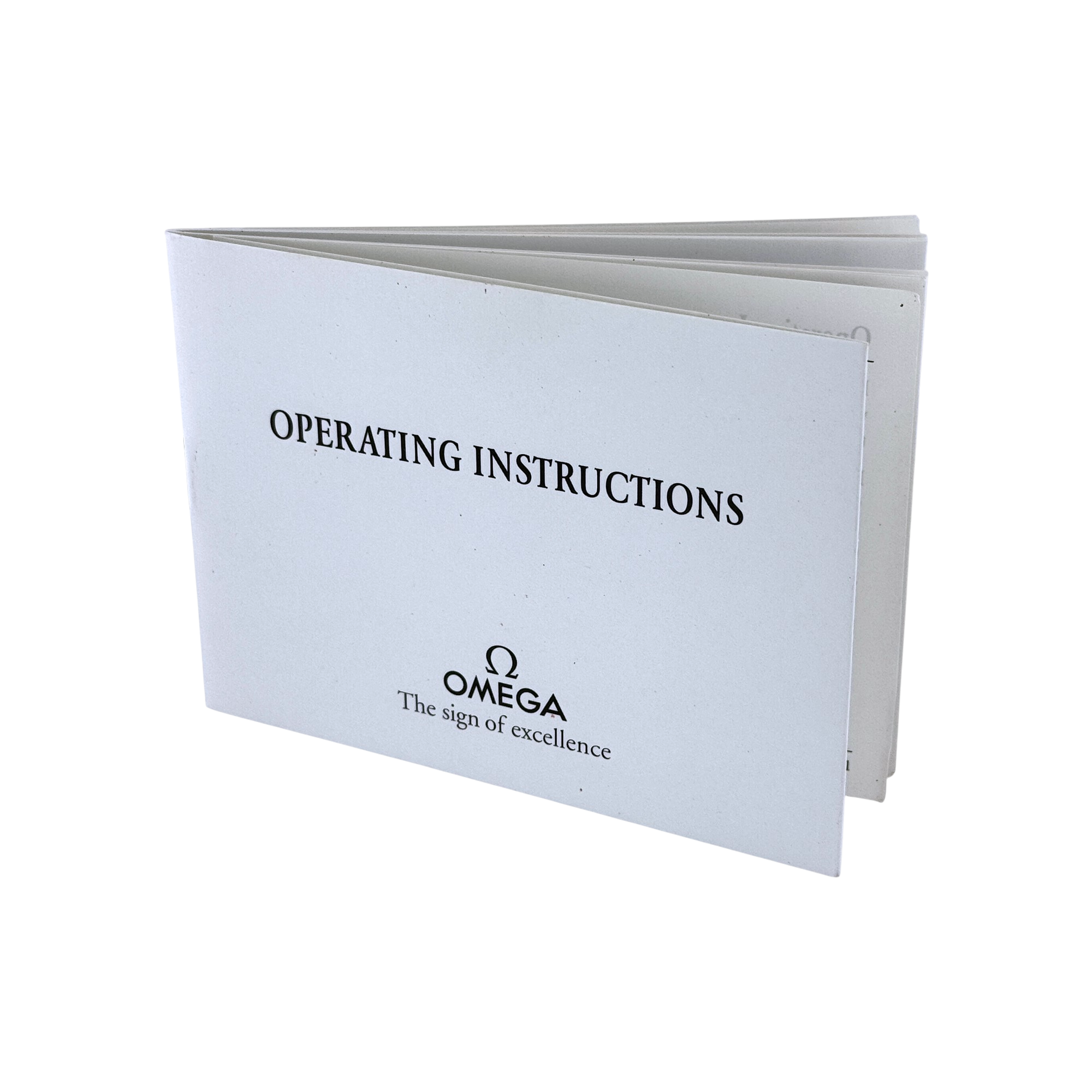 Omega Bedienungsanleitung Gebrauchsanweisung Handbuch für Cal. 1109/1111 Booklet