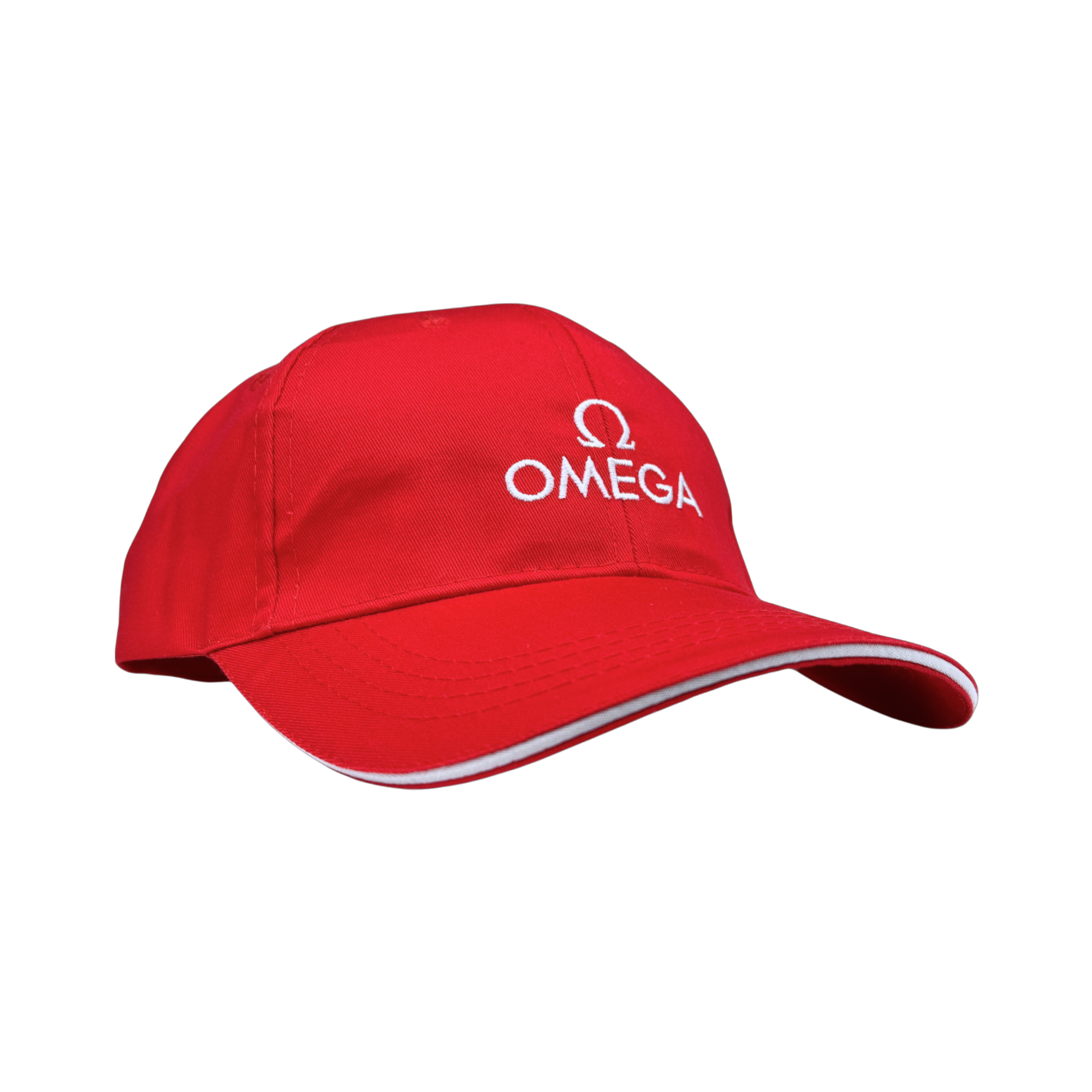 Omega Cap Golf Kappe Mütze Hut Rot hat baseballhat red