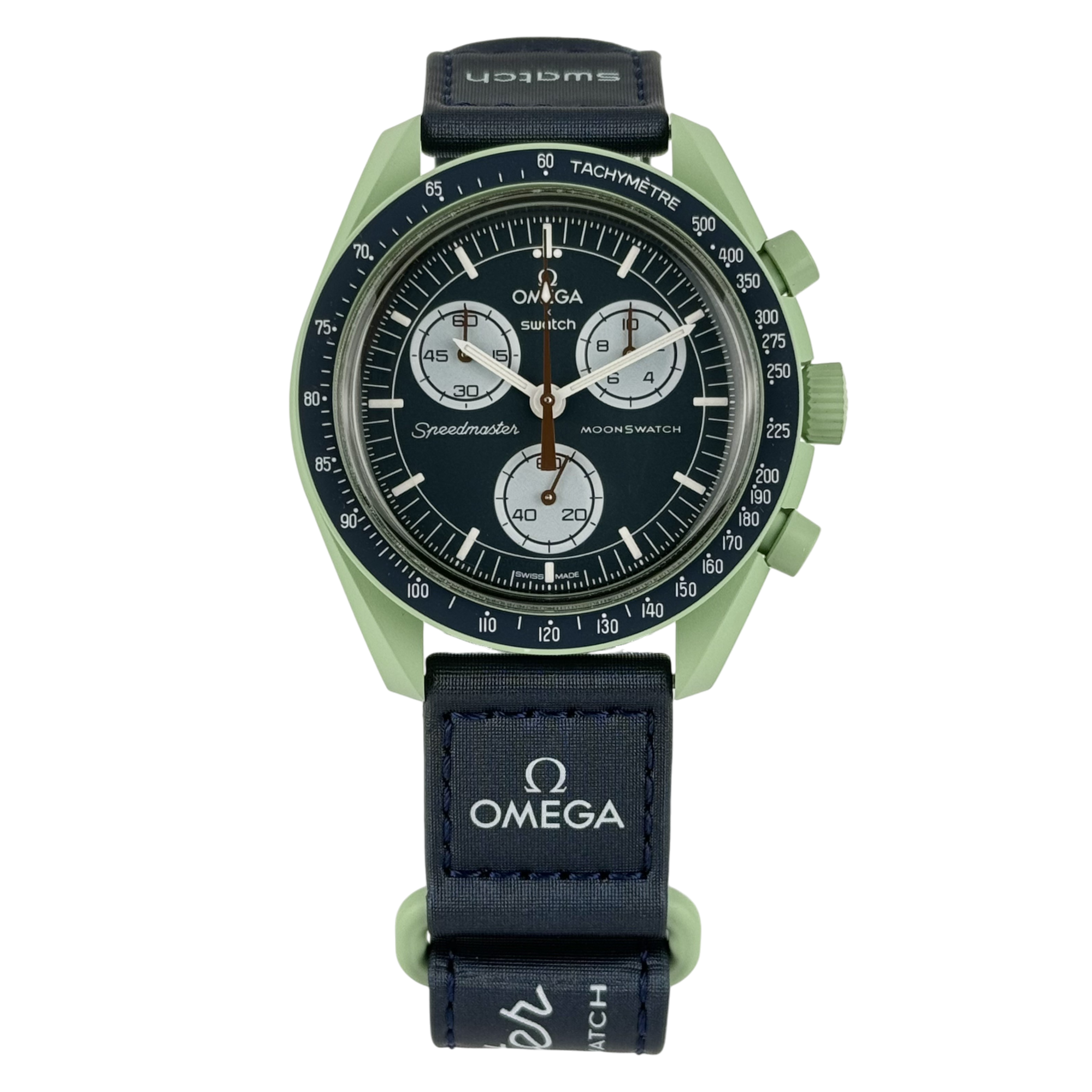 Omega x Swatch Speedmaster MoonSwatch Mission on Earth SO33G100 Uhr Bioceramic