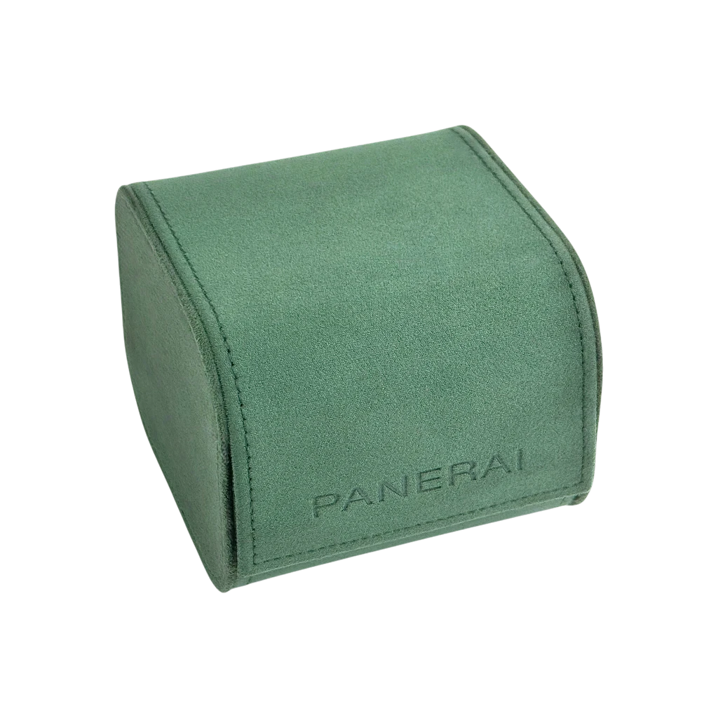 Panerai Uhrenetui Etui Reiseetui Reisebox Box Grün service travel case pouch