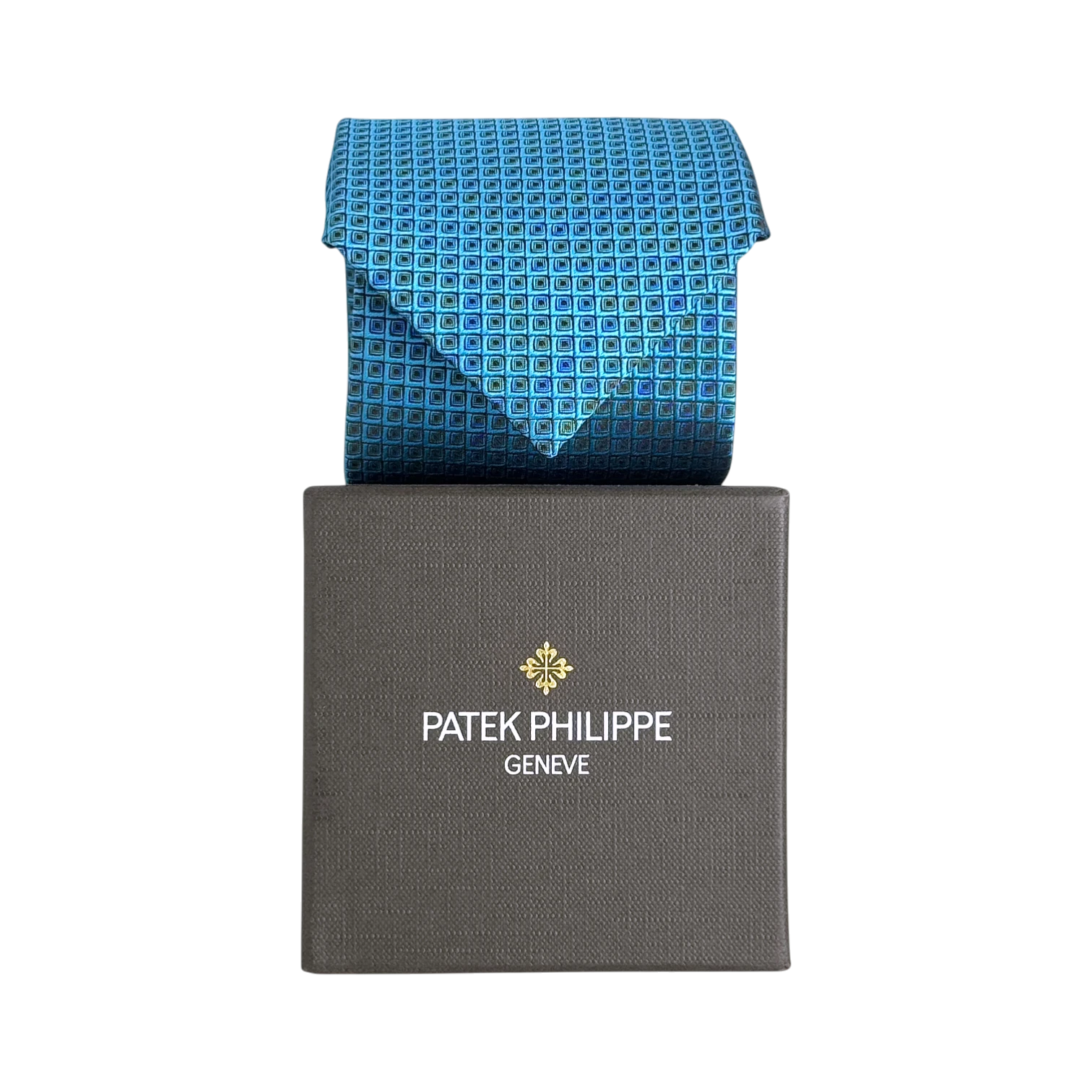 Patek Philippe Krawatte in Hellblau aus 100 % Seide (2025)