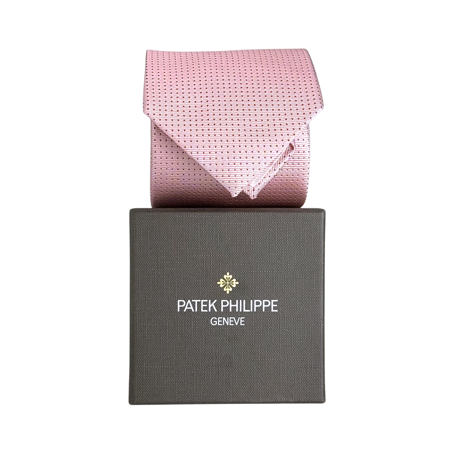 Patek Philippe Krawatte in Rosa aus 100 % Seide (2019)