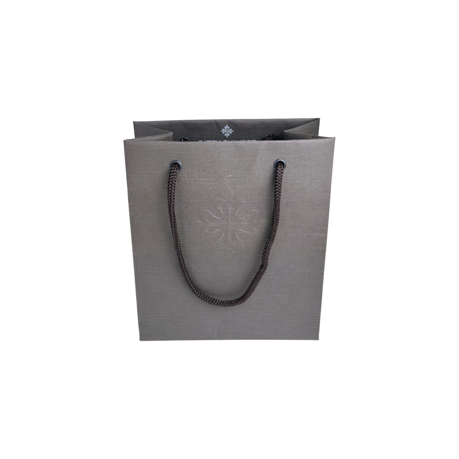 Patek Philippe Papier Verkaufstasche Tasche Tüte Braun Klein