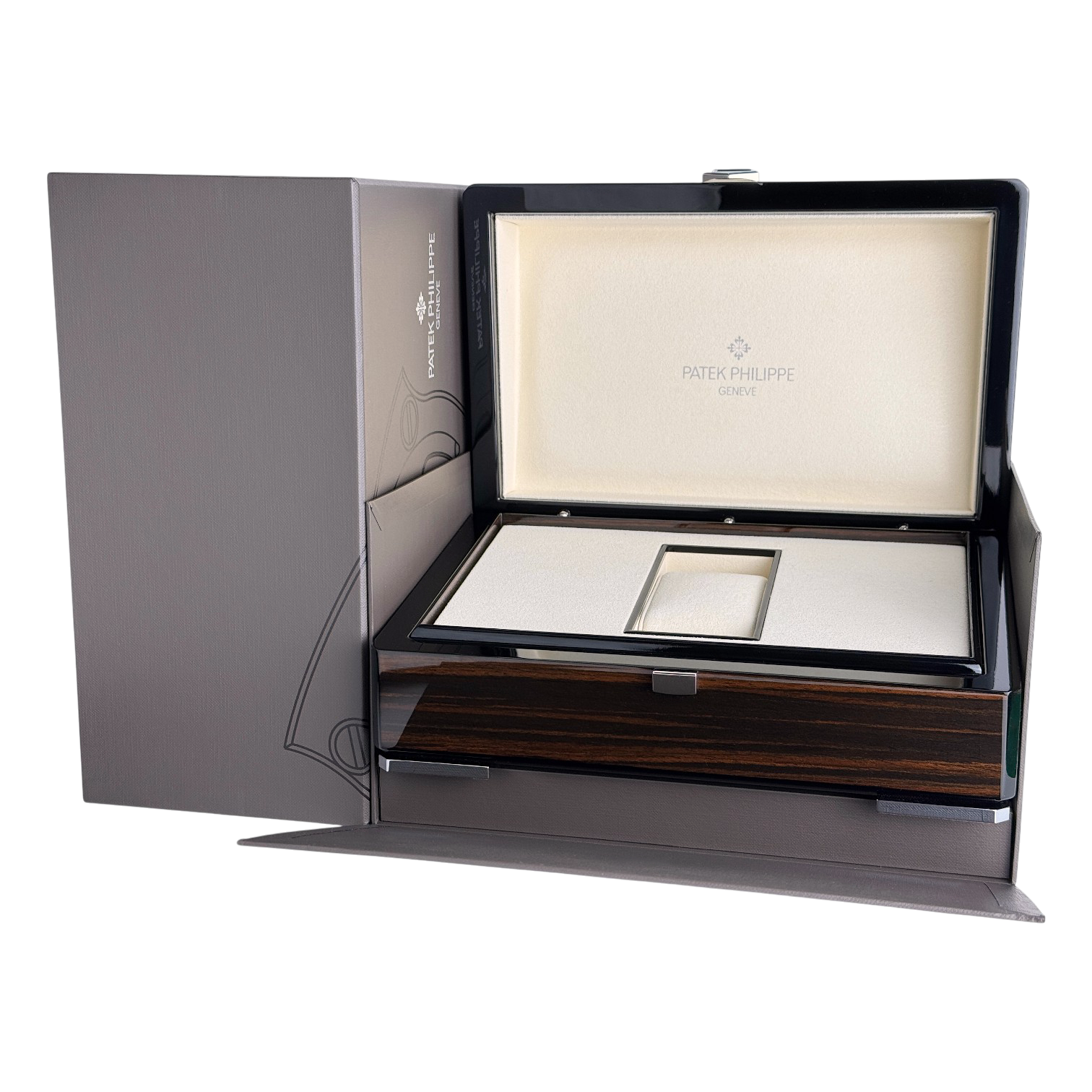 Patek Philippe Uhrenbox Box Umkarton Braun watch box brown Ref. H997.EM123.DI