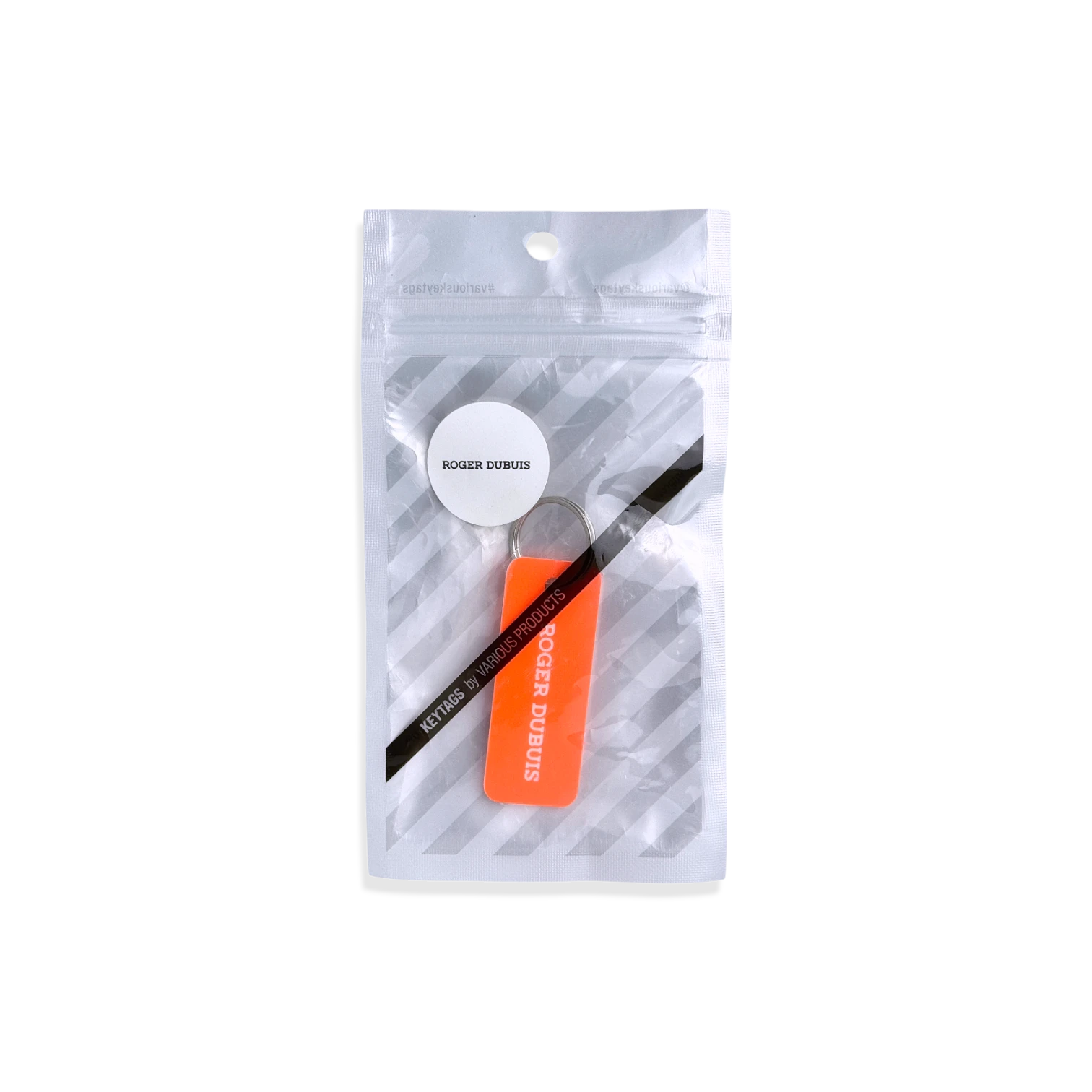 Roger Dubuis Schlüsselanhänger, Anhänger in Orange