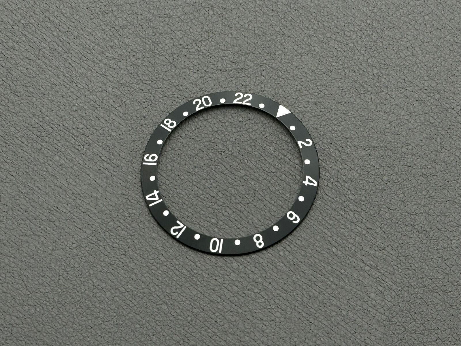  Rolex GMT Master II Lünette Bezel Inlay Insert Schwarz black Ref. 16710 16700