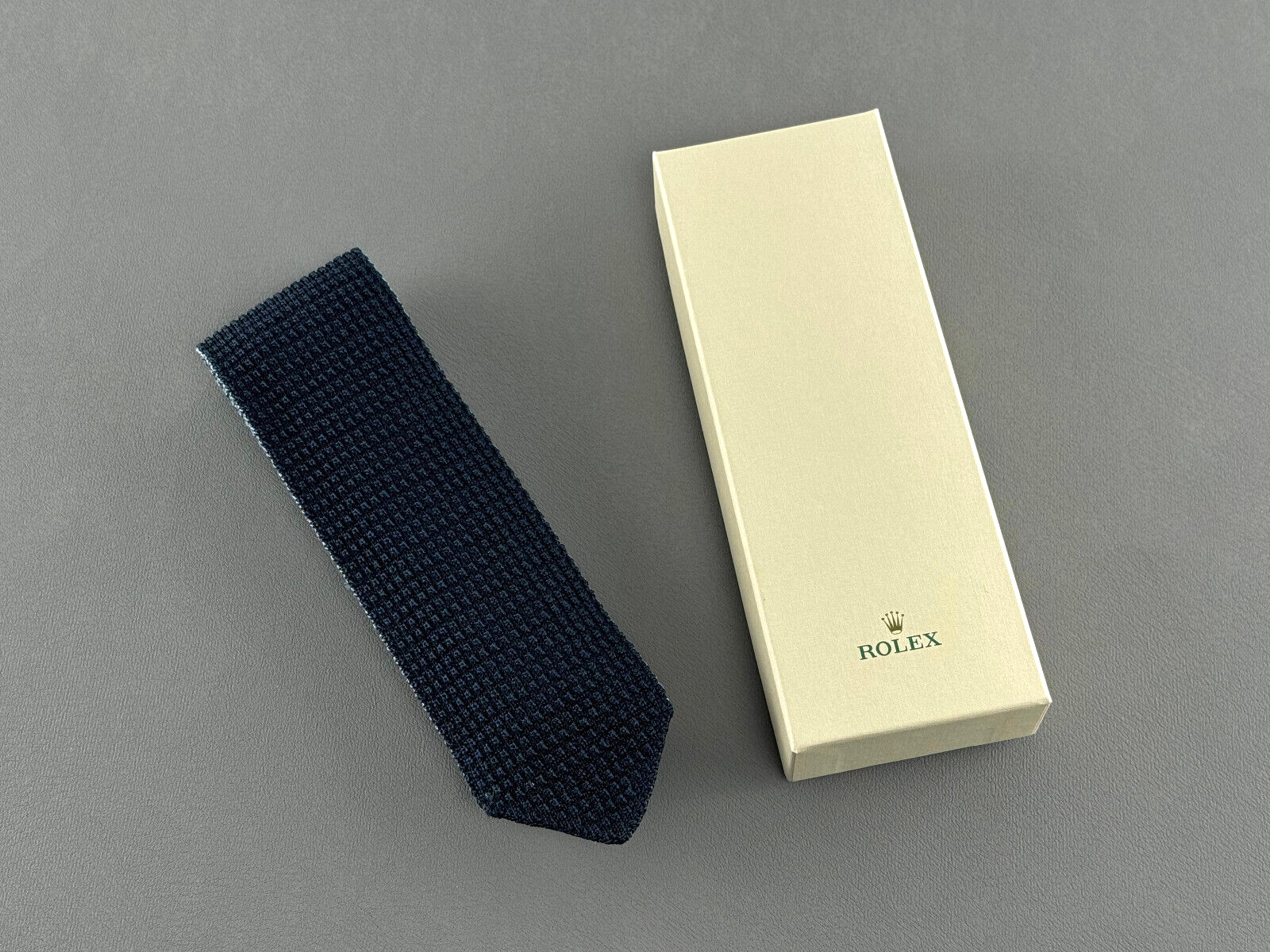 Rolex Silk Tie Blue