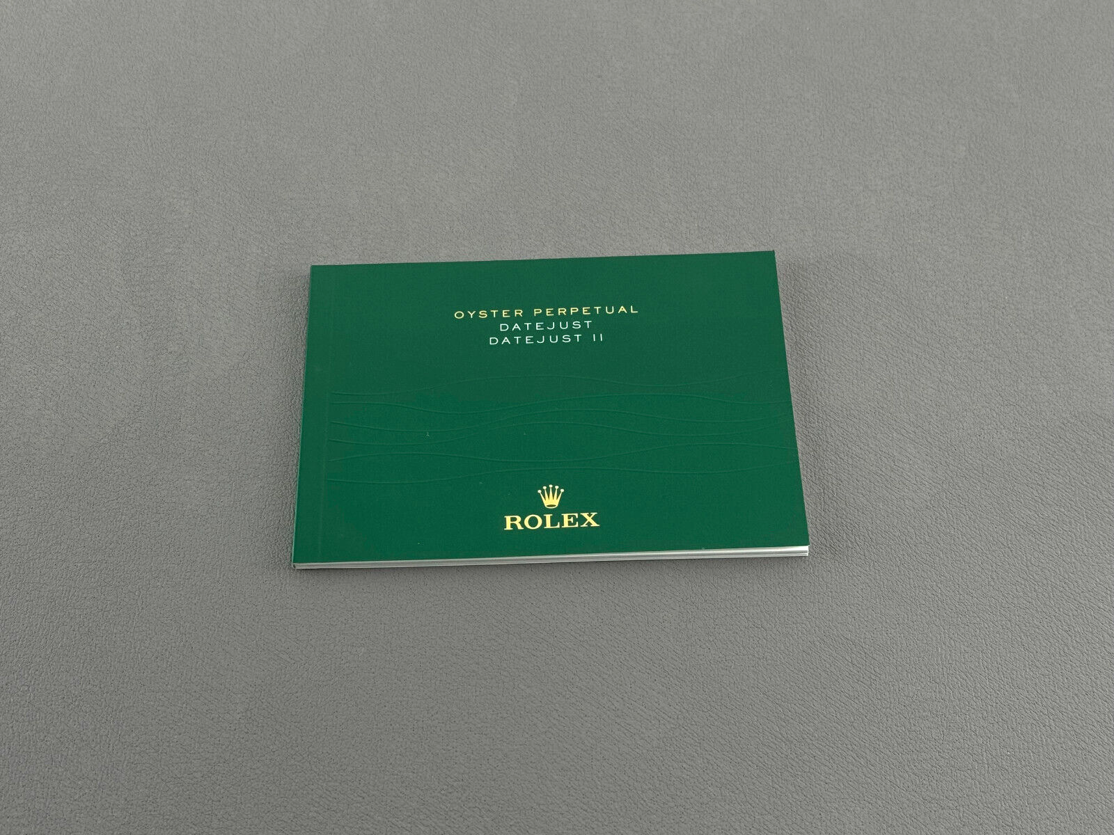 Rolex Oyster Perpetual Datejust II Booklet Deutsch 2014