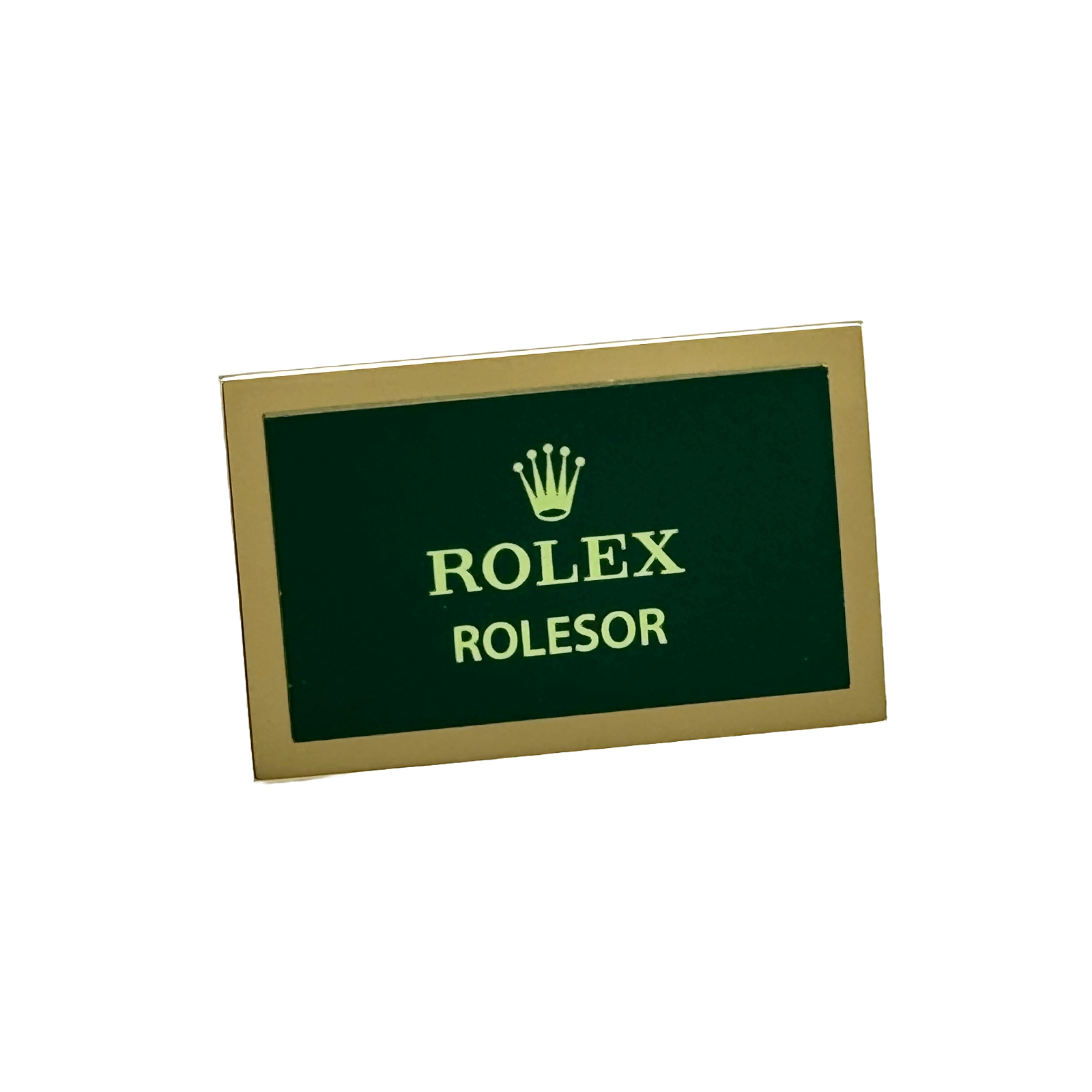 Rolex Rolesor Display Aufsteller Schild Konzessionär standee sign