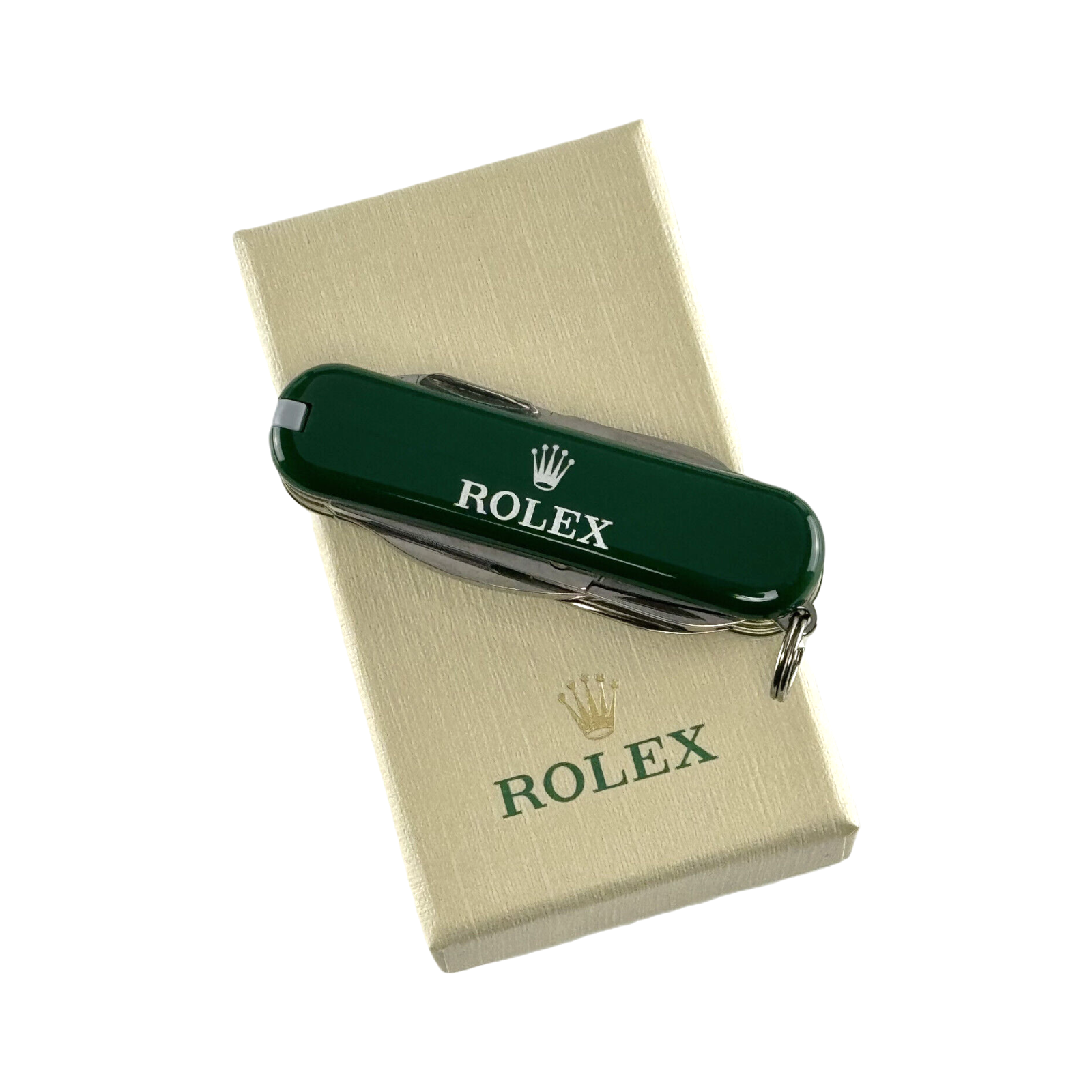 Rolex Taschenmesser Messer Grün Pocket Knife green