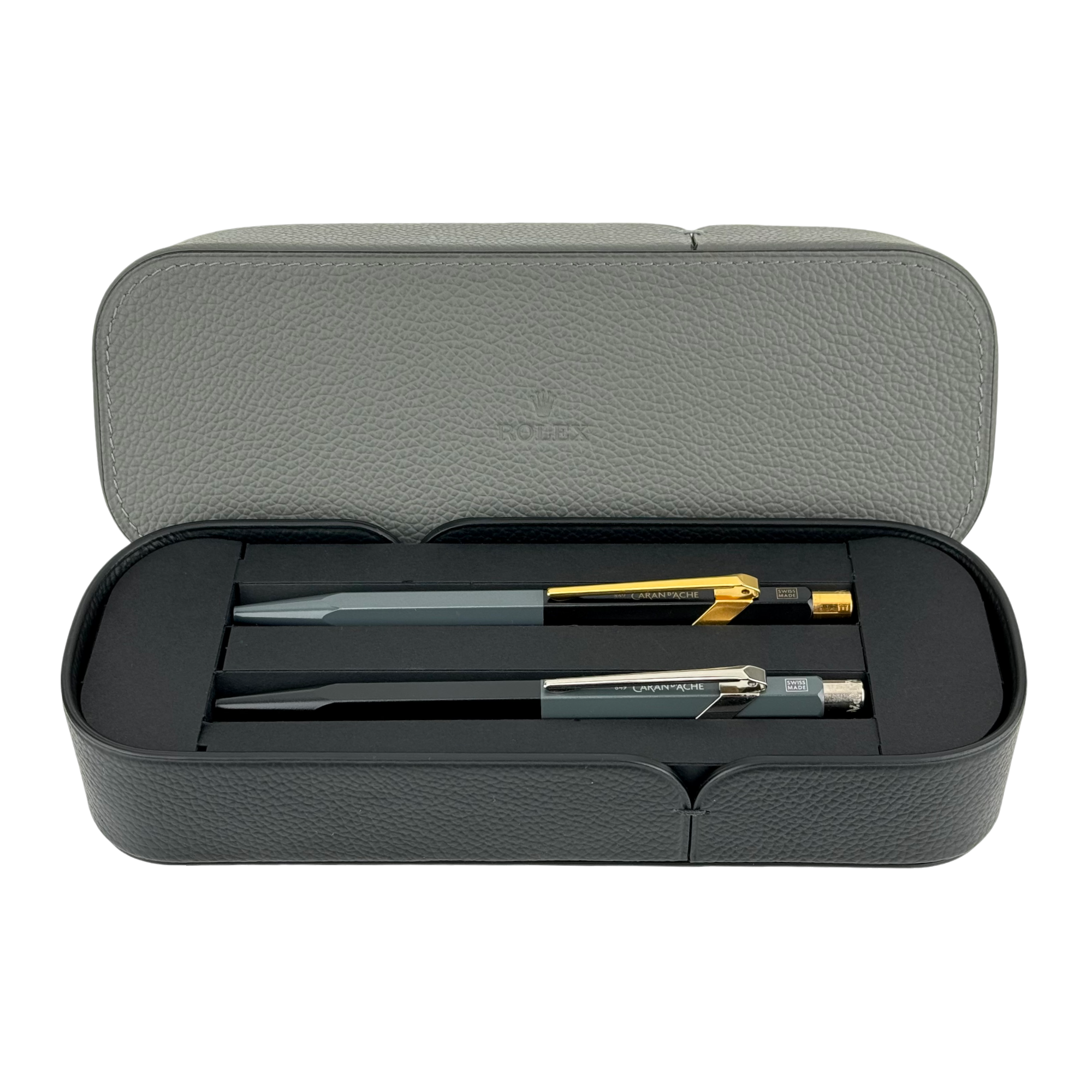 Rolex Caran D'ache VIP Kugelschreiber Set Kuli Stift Schreiber ballpoint ben