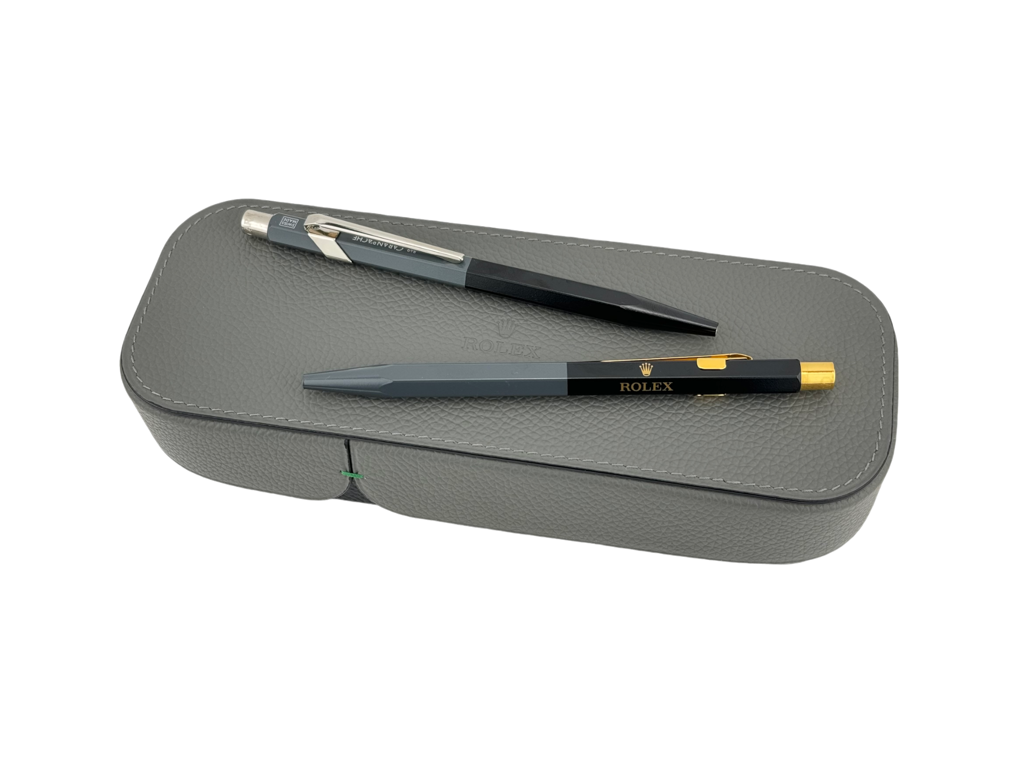 Rolex Caran D'ache VIP Kugelschreiber Set Kuli Stift Schreiber ballpoint ben