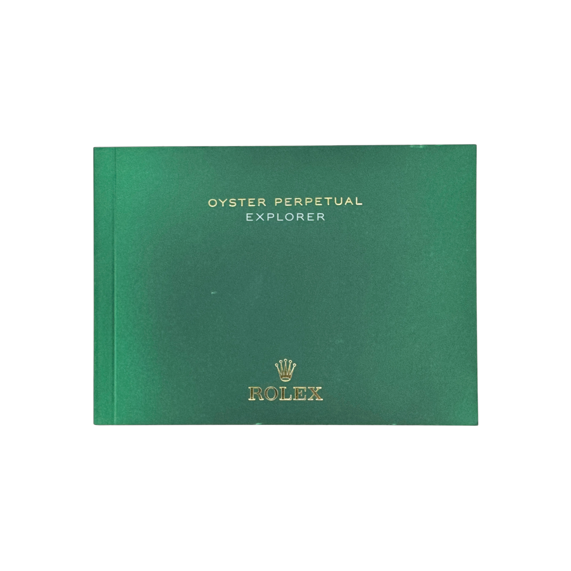 Rolex Explorer Handbuch Anleitung booklet Englisch IMR-EX-EN-21 - 1.2023