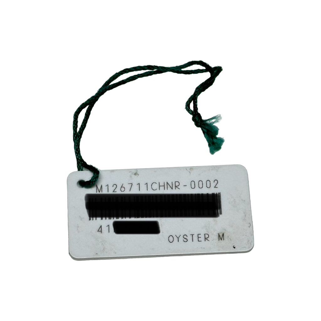 Rolex GMT Master II Ref. M126711CHNR 0002 Hang Tag White