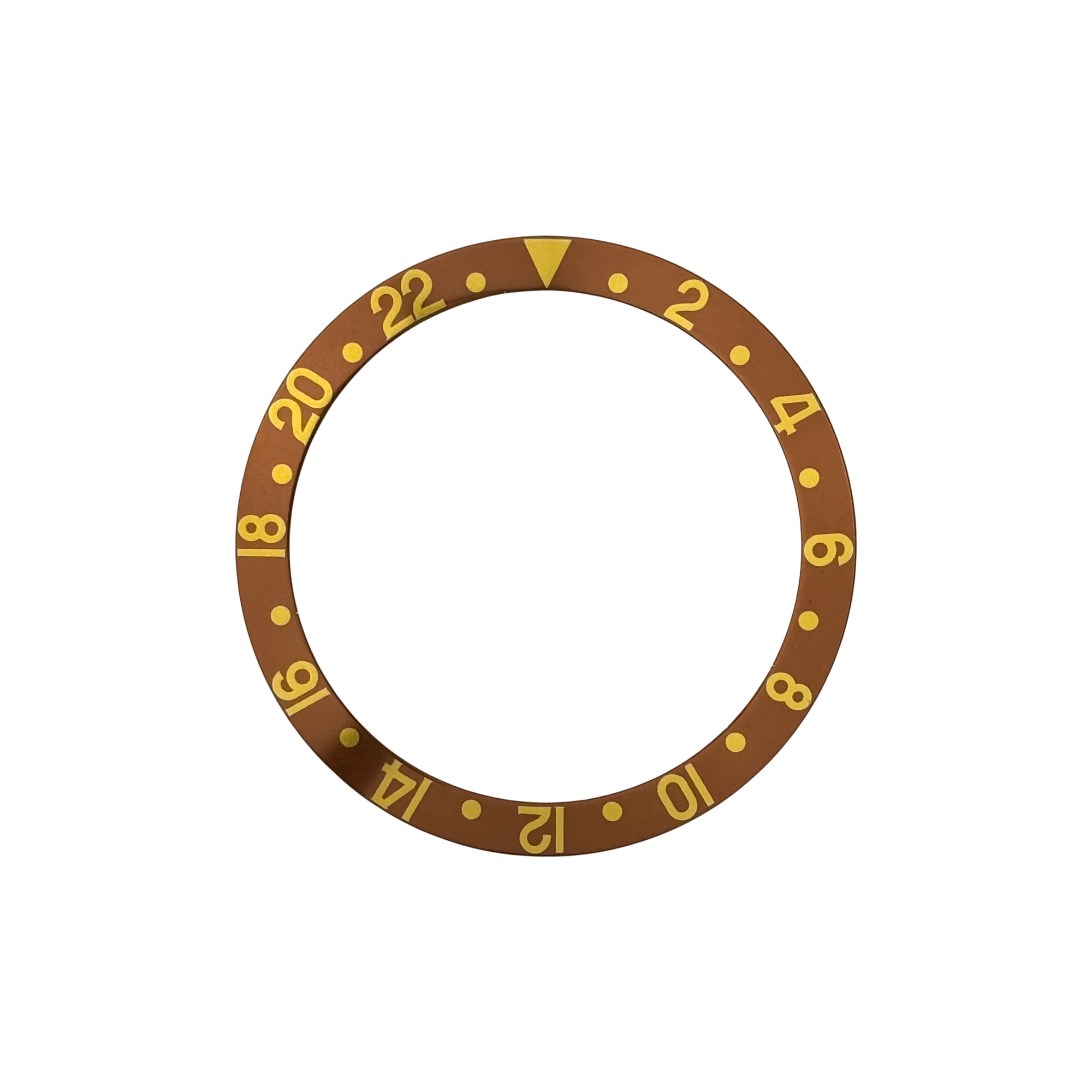  Rolex GMT-Master II Rootbeer Inlay Insert Bezel Lünette Ref. 16718