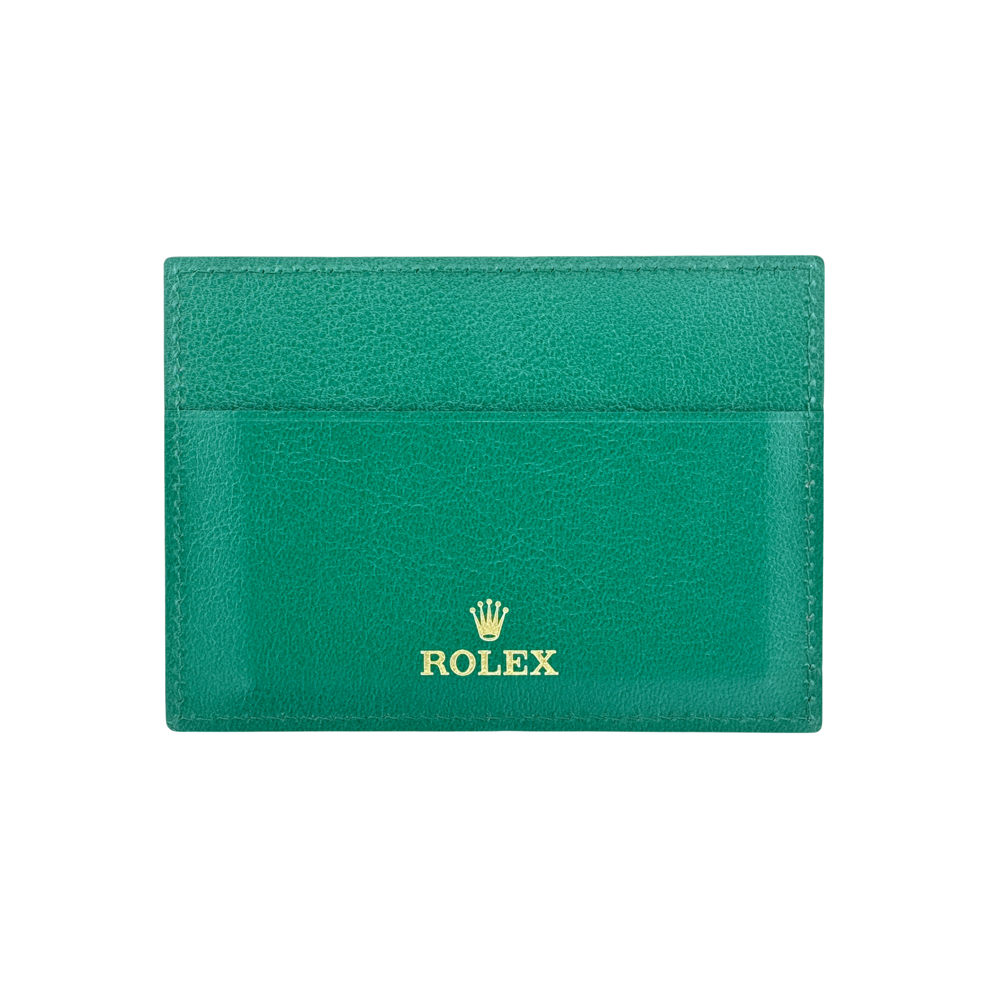 Rolex Kartenetui Kartenhalter Grün Ref. 4428987.275