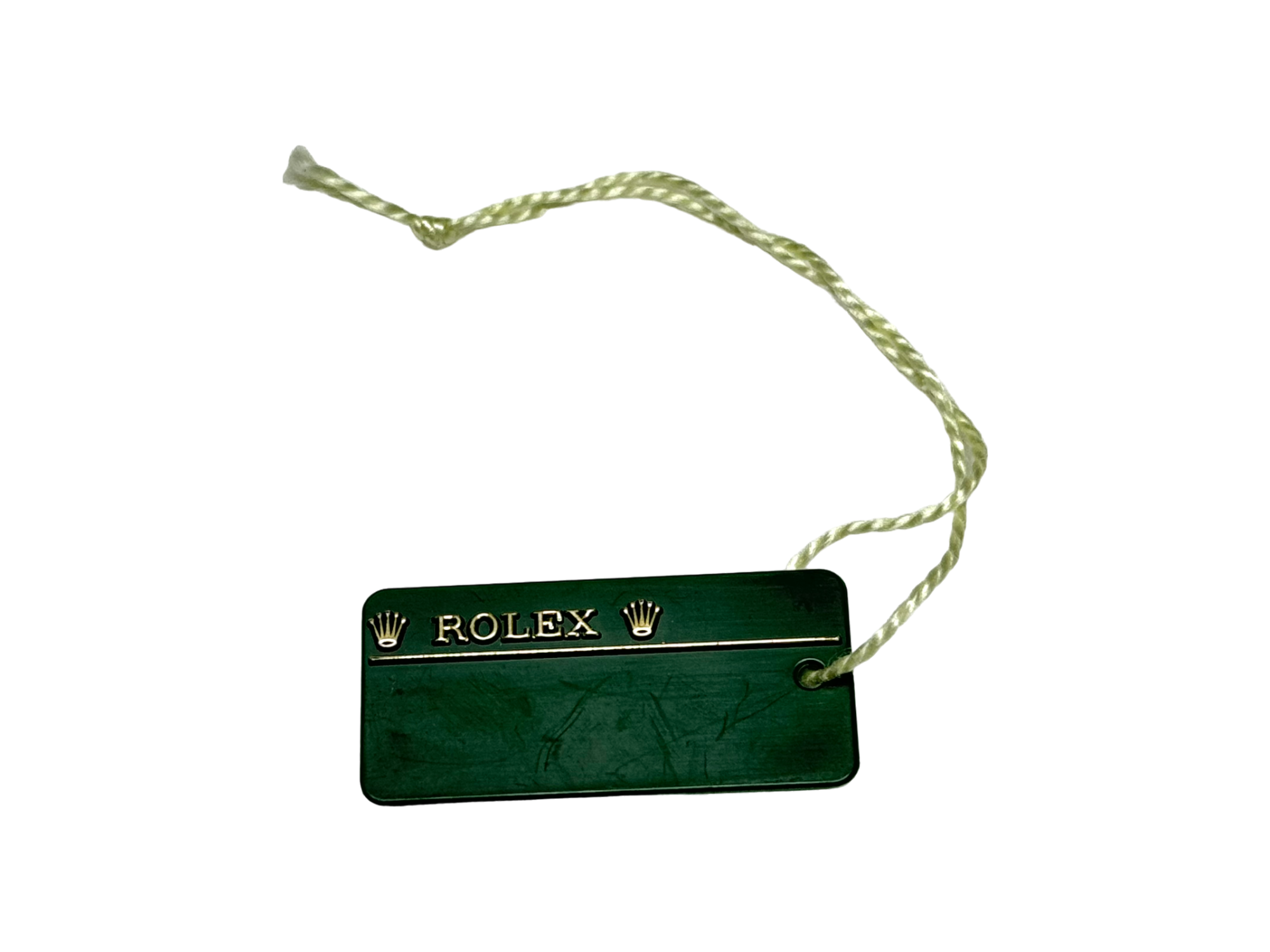 Rolex Lady-Datejust Ref. 179171 Oyster Swimpruf Hang Tag Anhänger Grün 