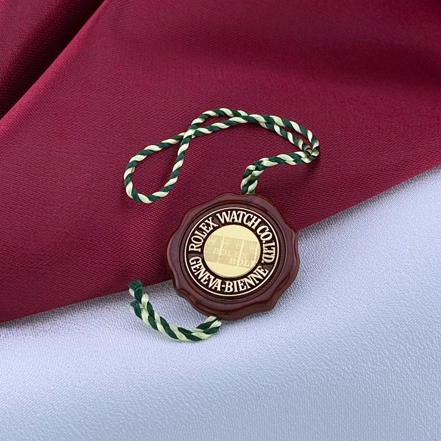 Rolex Officially Certified Chronometer Hang Tag Rot 2000-2015