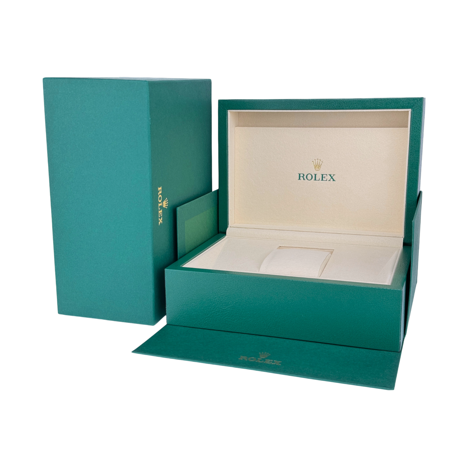 Rolex Oyster M Eco Uhrenbox 2025 Box Grün watch box green Ref. 53491.02