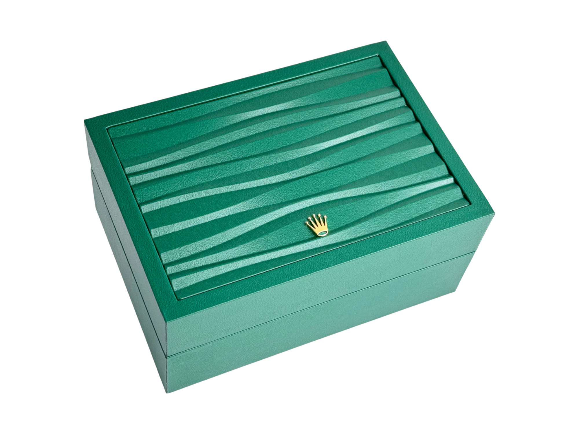 Rolex Oyster M Eco Uhrenbox 2025 Box Grün watch box green Ref. 53491.02