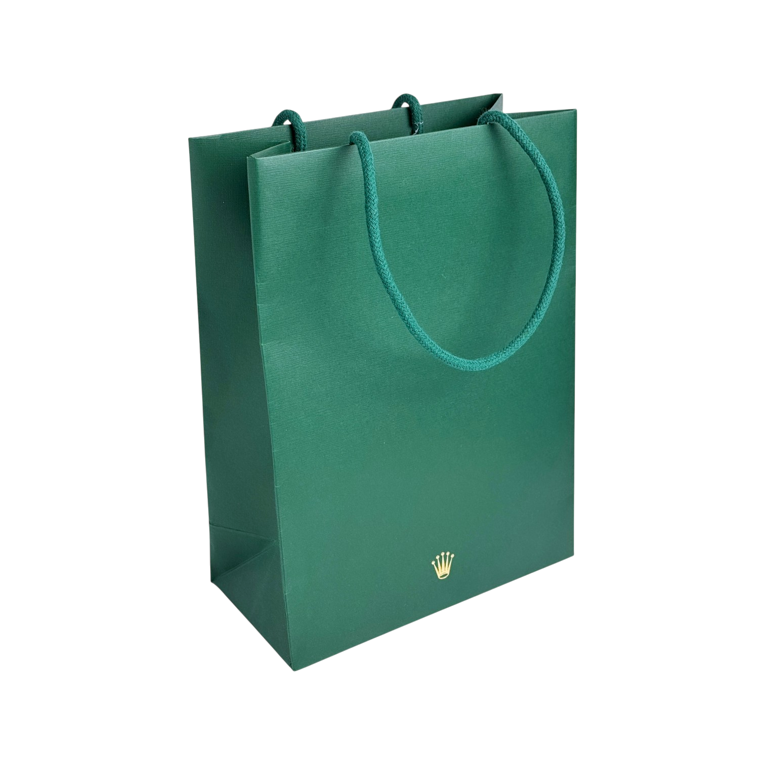 Rolex Papier Verkaufstasche Tasche Tüte Tragetasche Grün