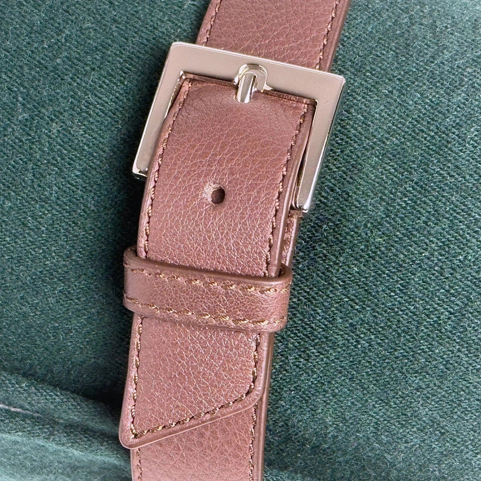 Rolex Picknickdecke, Decke Wolle, Siede Grün, Weiß mit Tragegurt