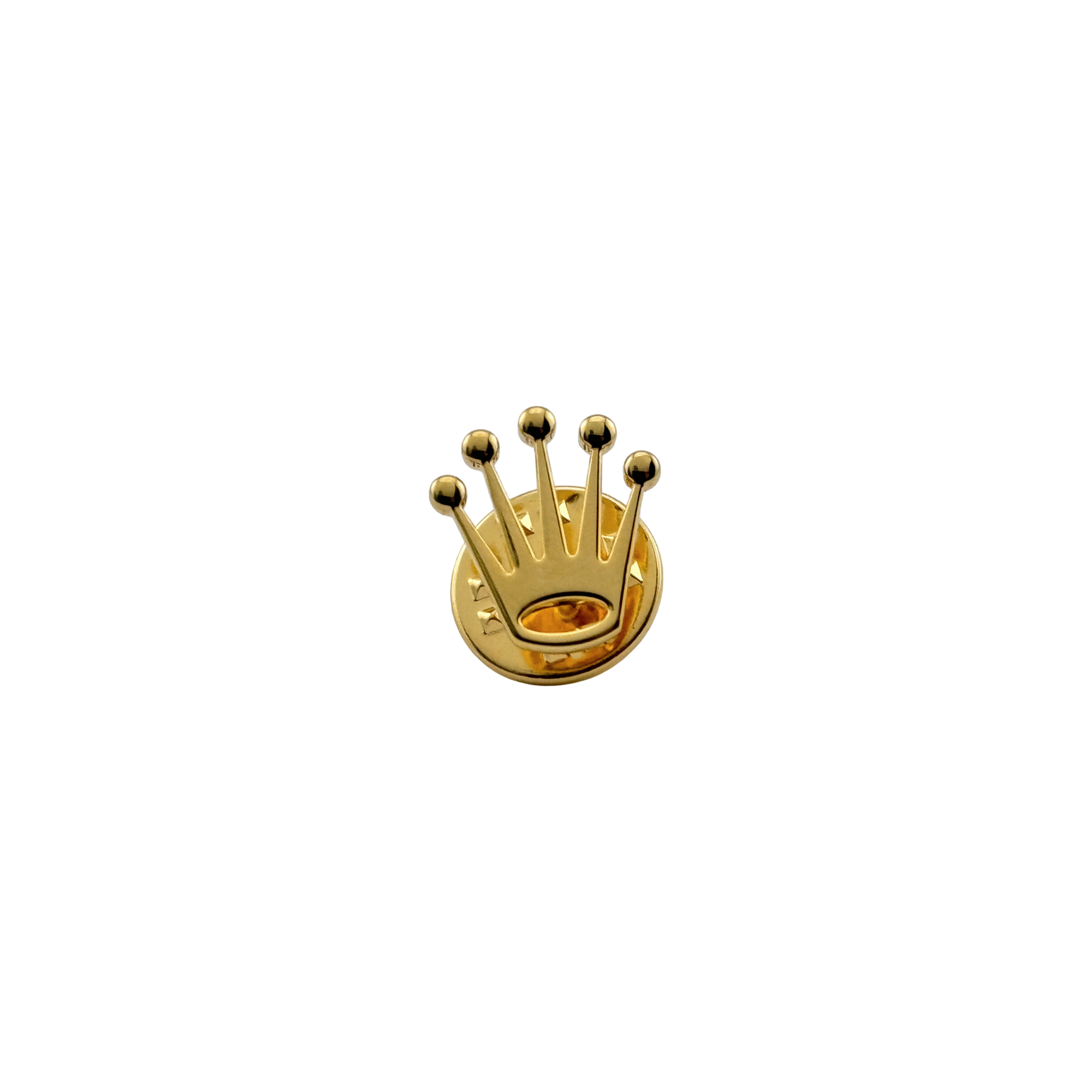 Rolex Pin Stecknadel Steckkopf Anstecker Anstecknadel in Gold badge