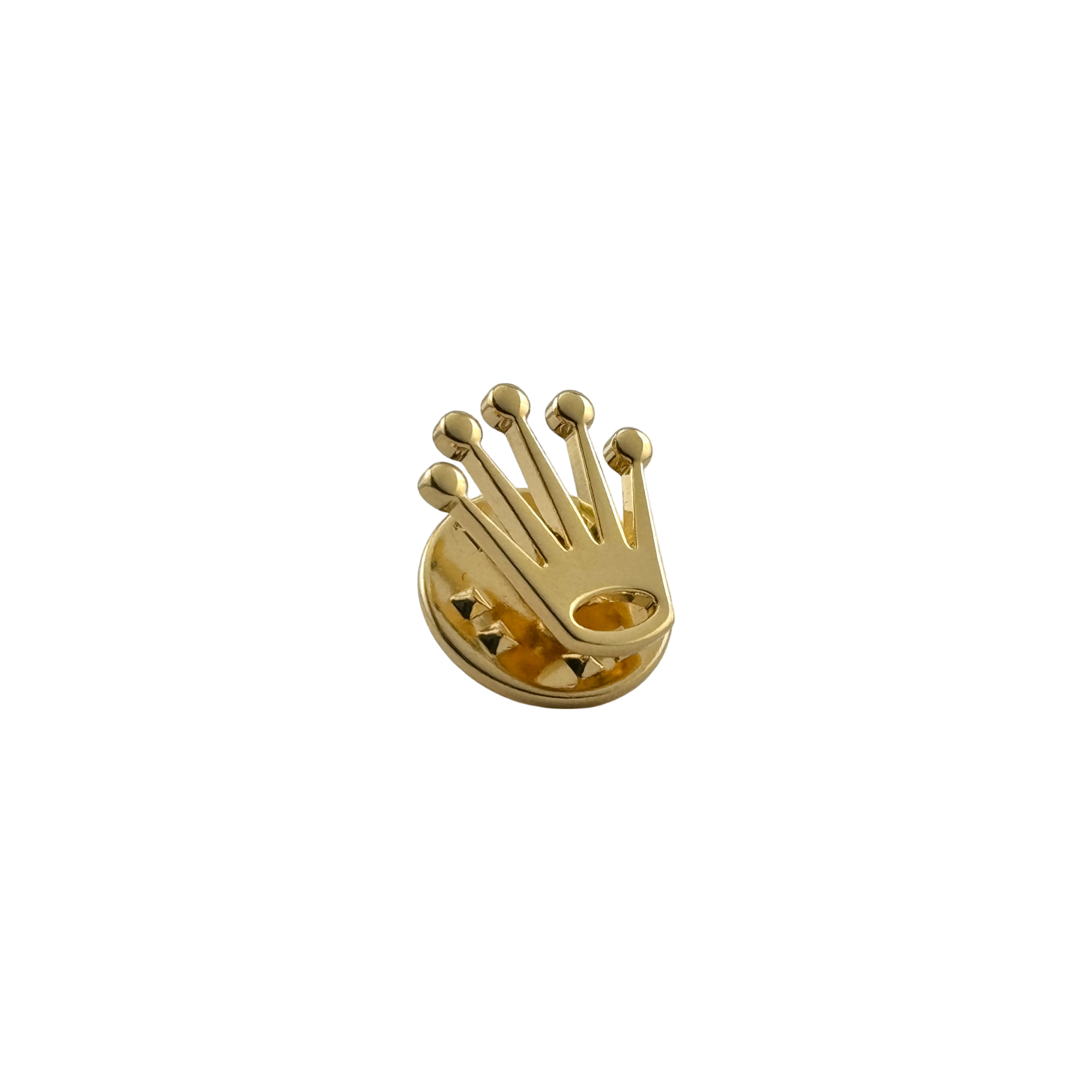 Rolex Pin Stecknadel Steckkopf Anstecker Anstecknadel in Gold badge