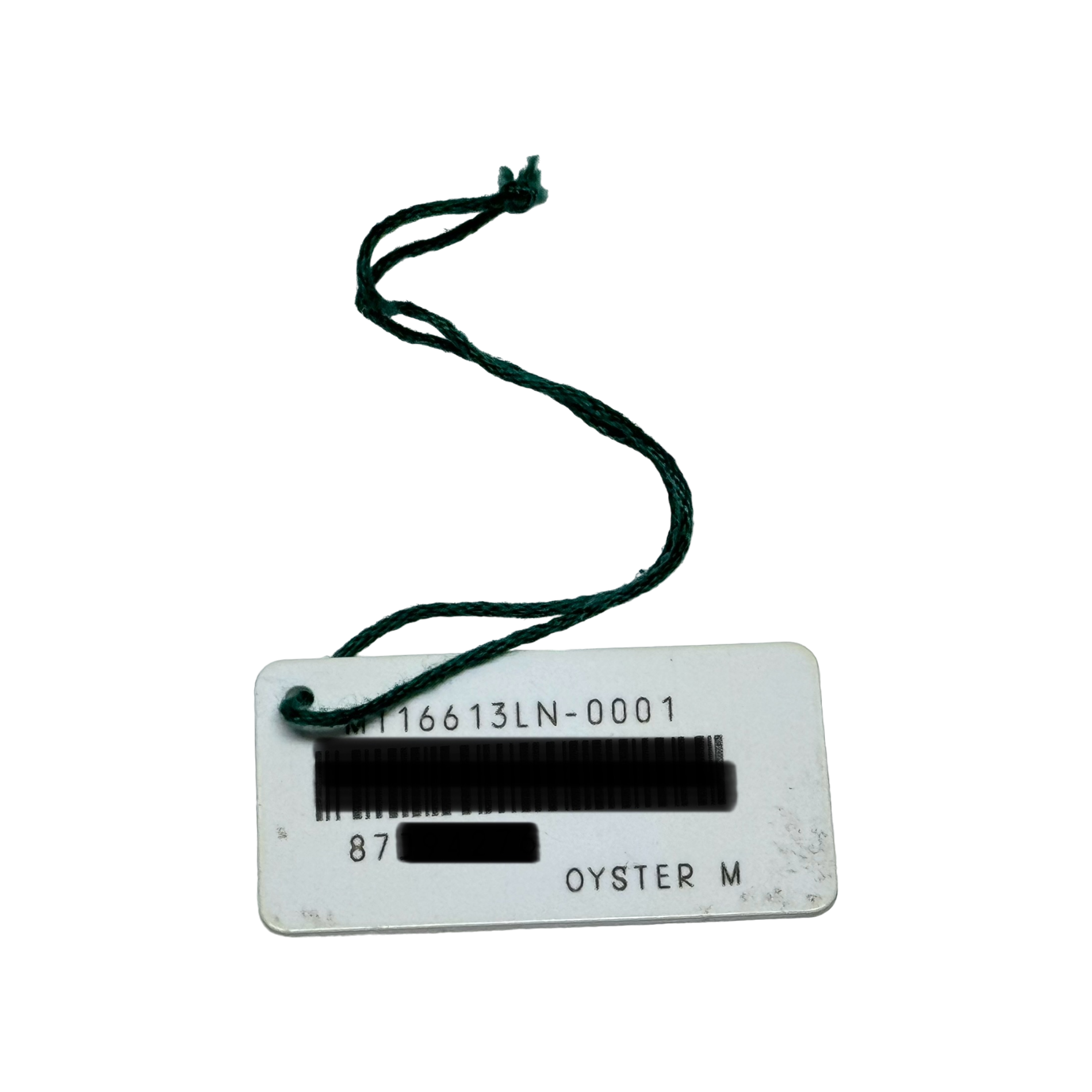 Rolex Rolex Submariner Date Ref. 116613LN Hang Tag Weiß
