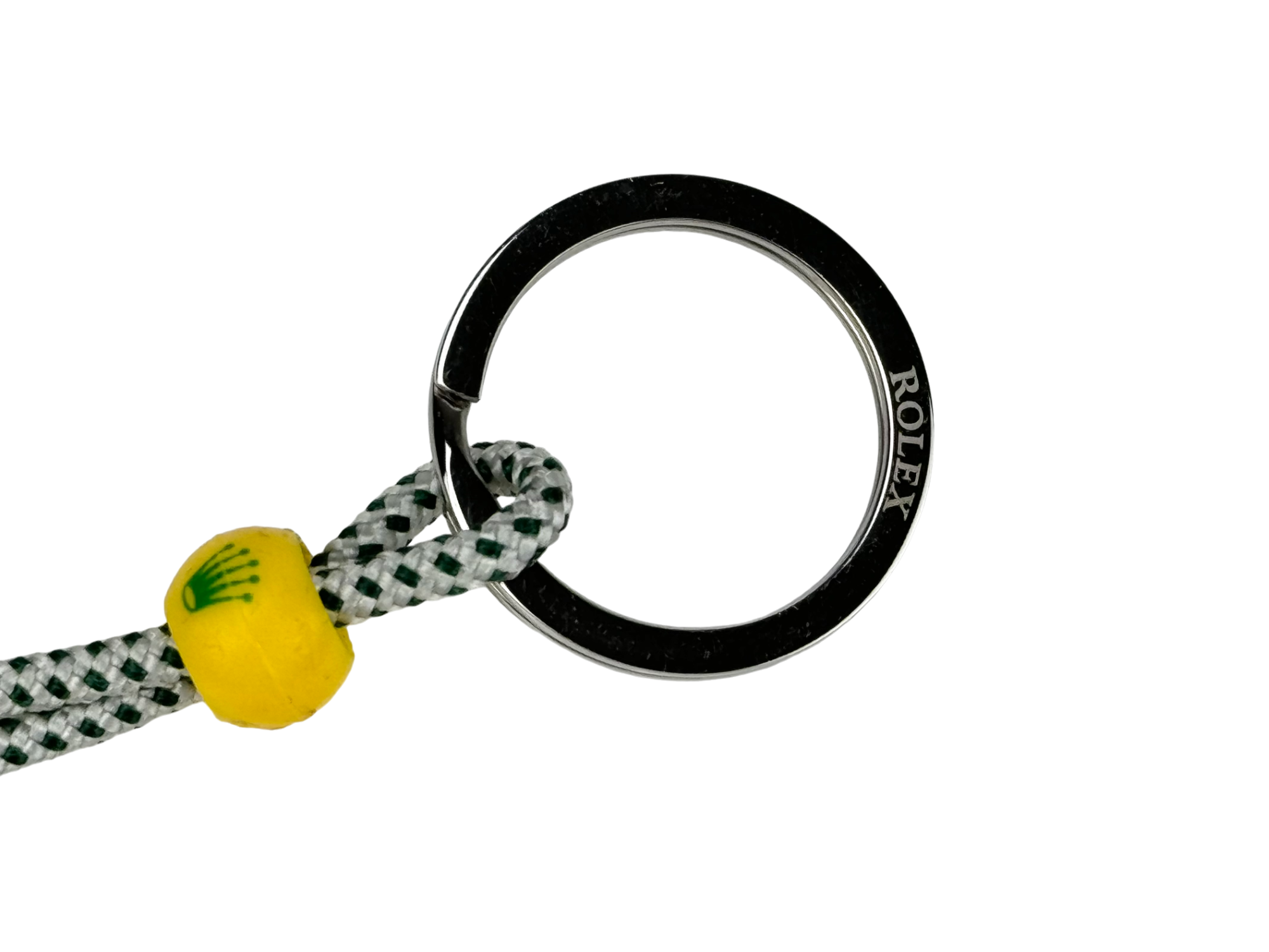 Rolex Schlüsselanhänger Anhänger Boje Gelb keyring keychain key holder buoy