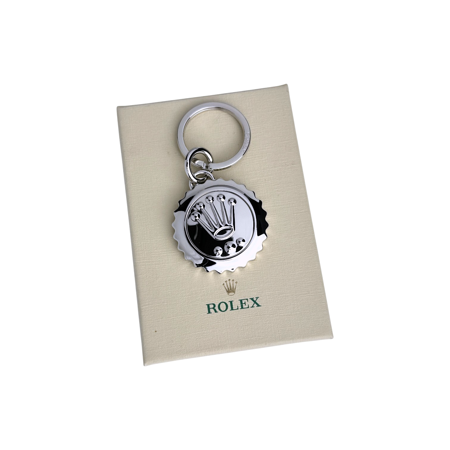 Rolex Schlüsselanhänger Edelstahl Anhänger in Silber 