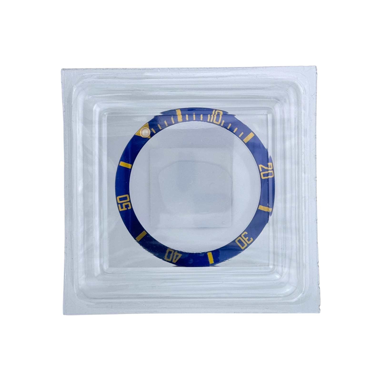 Rolex Submariner Date Aluminium Lünette Blau inlay insert bezel blue Ref. 16808