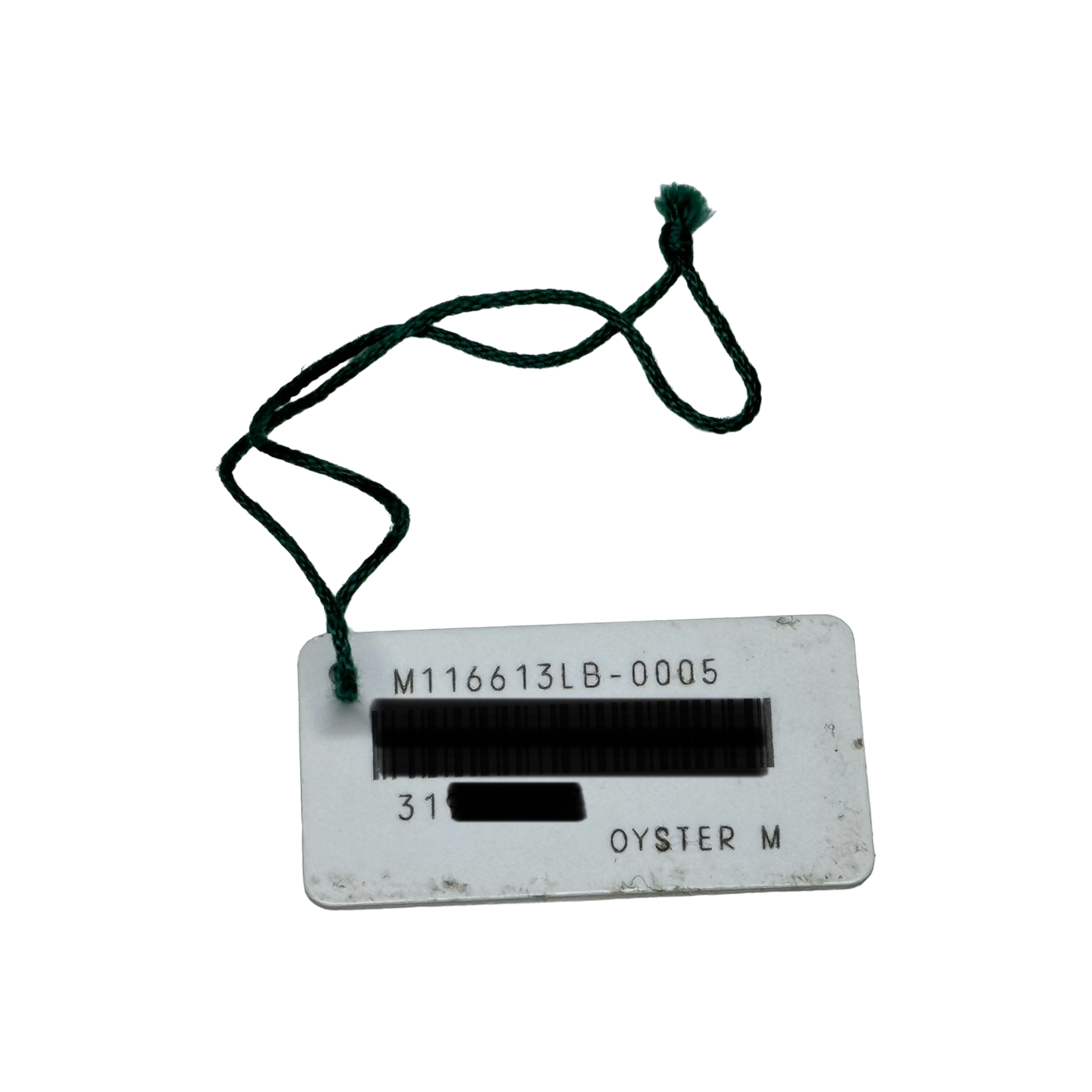 Rolex Submariner Date Ref. M116613LB-0005 Hang Tag Weiß