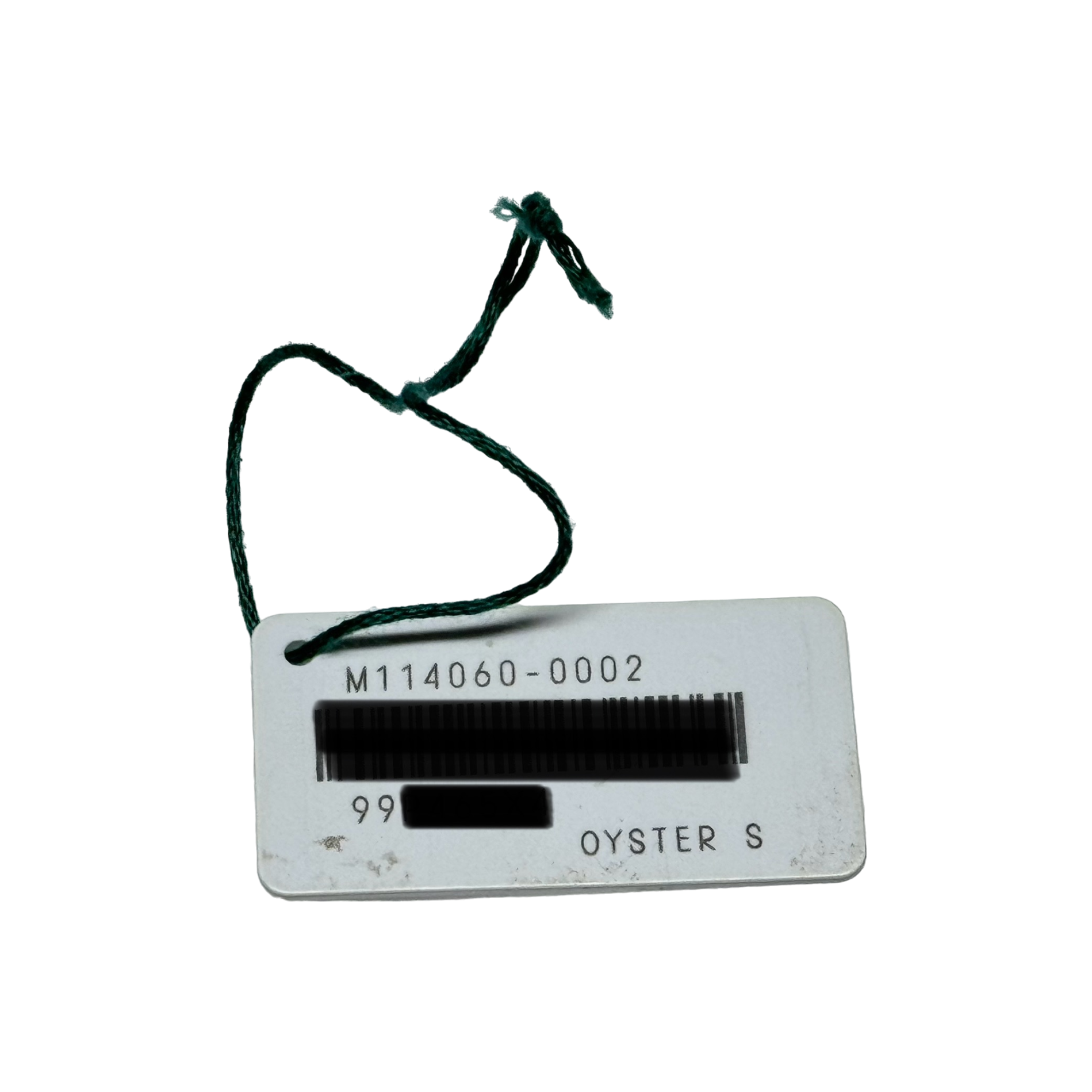 Rolex Submariner Ref. 114060 Hang Tag Weiß