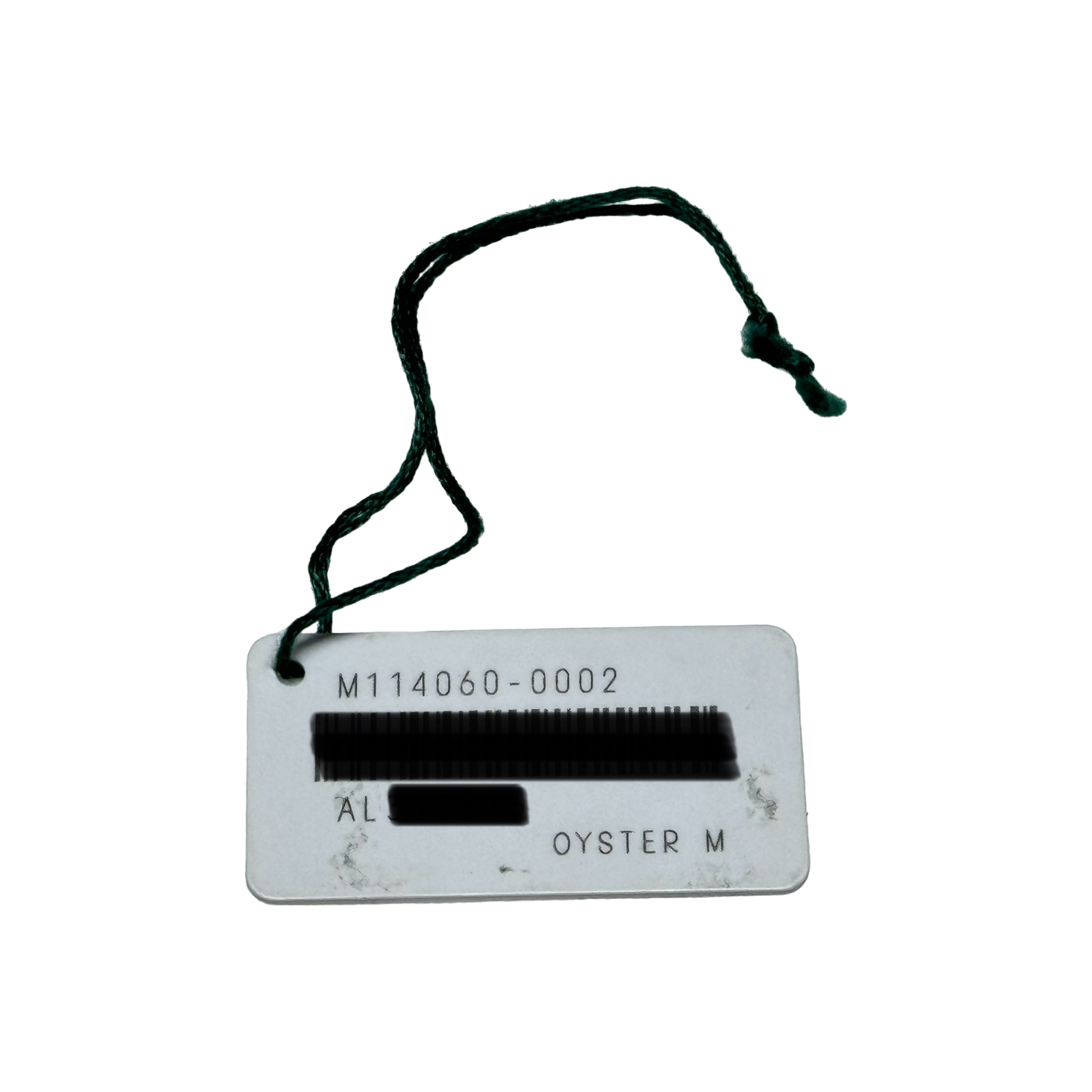 Rolex Submariner Ref. M114060-0002 Hang Tag Weiß