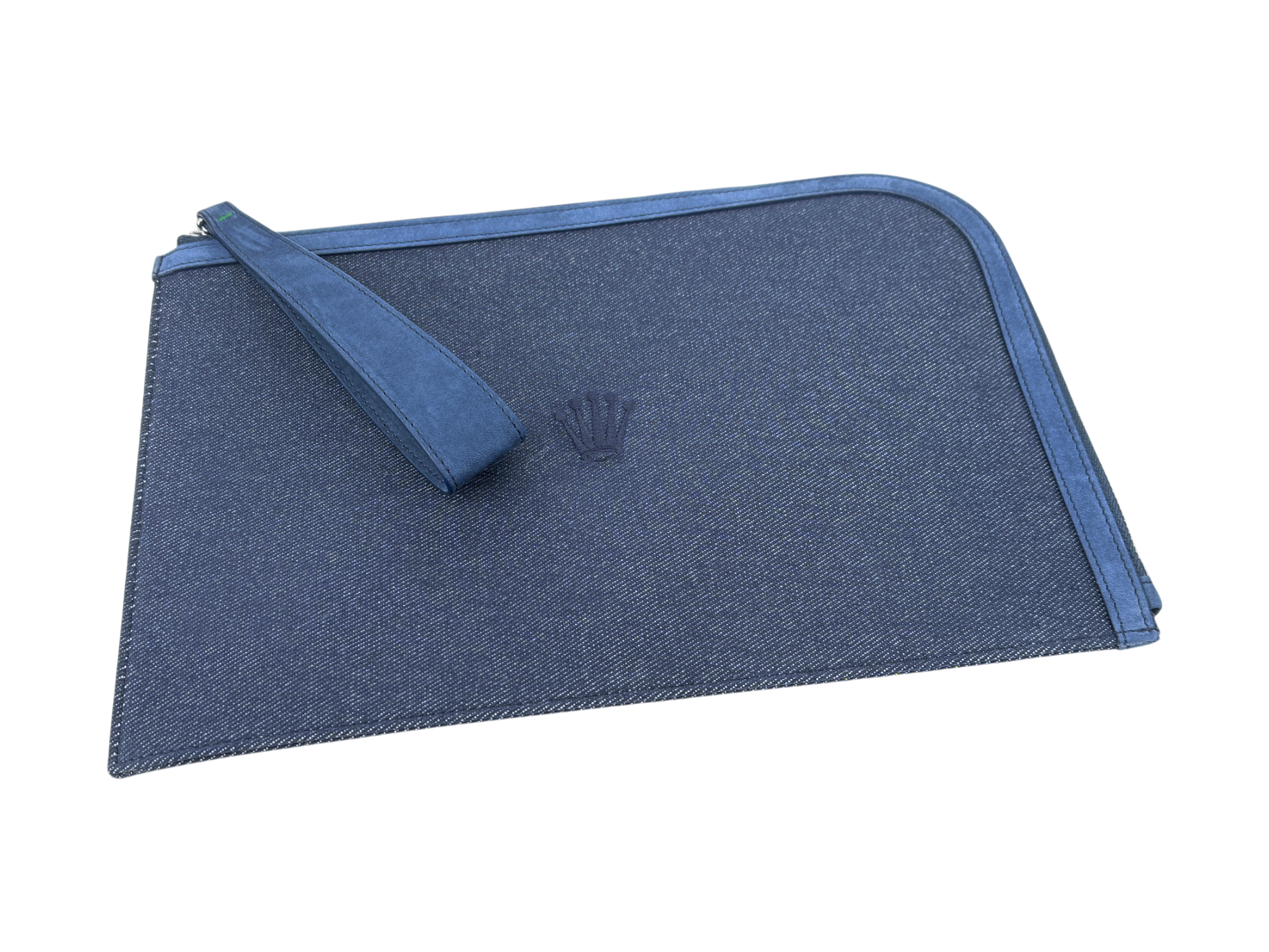 Rolex Tasche Handtasche Tablettasche Beutel Blau purse bag blue