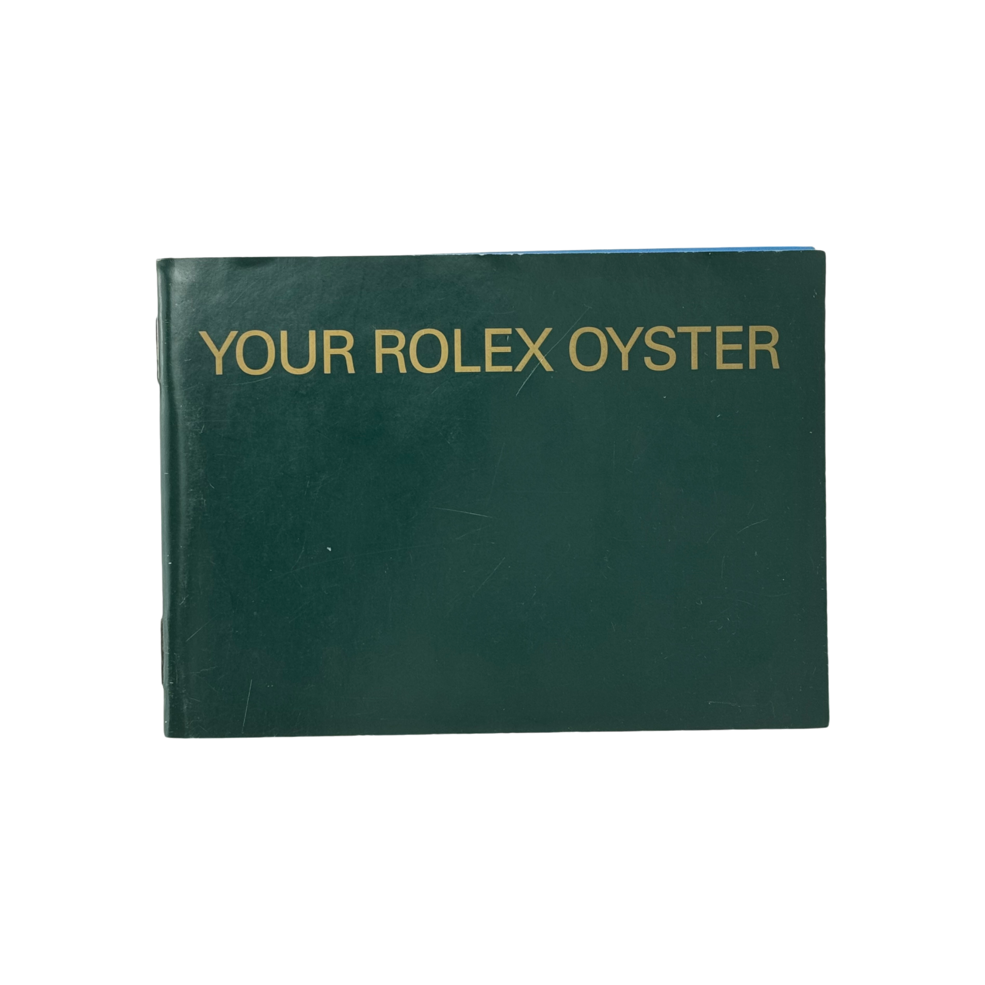 Rolex Your Rolex Oyster Booklet Anleitung Englisch Jahr 2000 Ref. 579.52