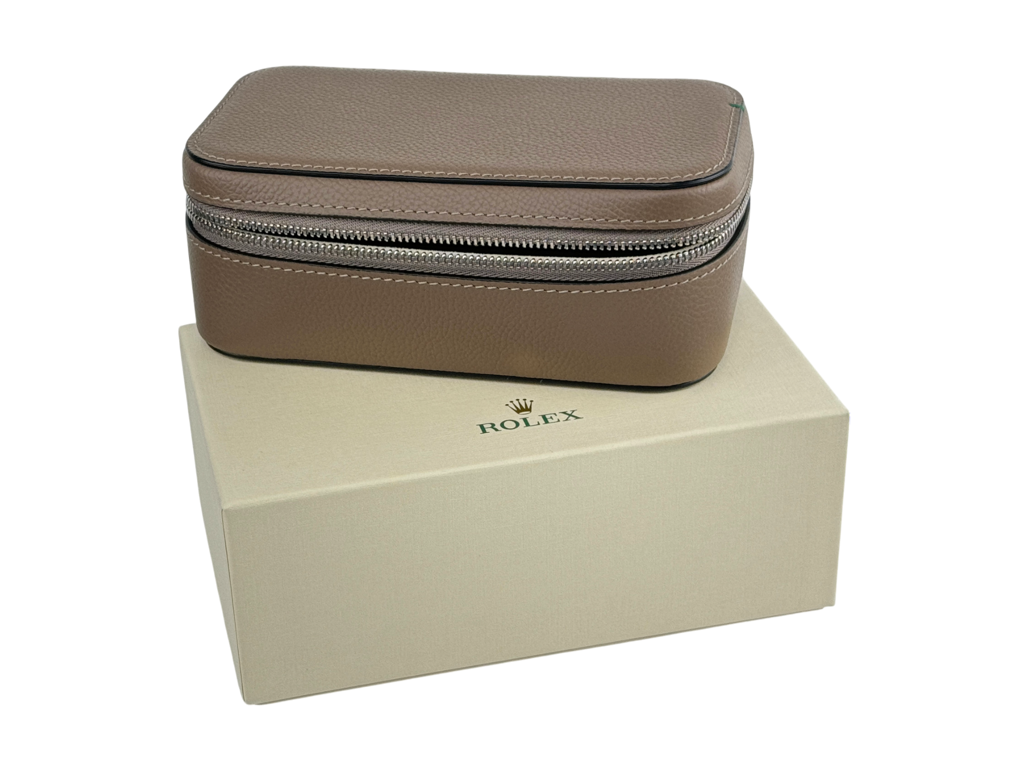 Rolex schmuckbox schmucketui Etui Box Beige