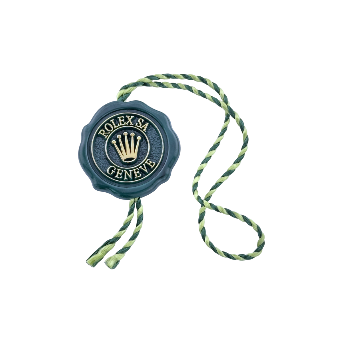 Rolex superlative certified Hang Tag Grün Multi Crown ab 2015