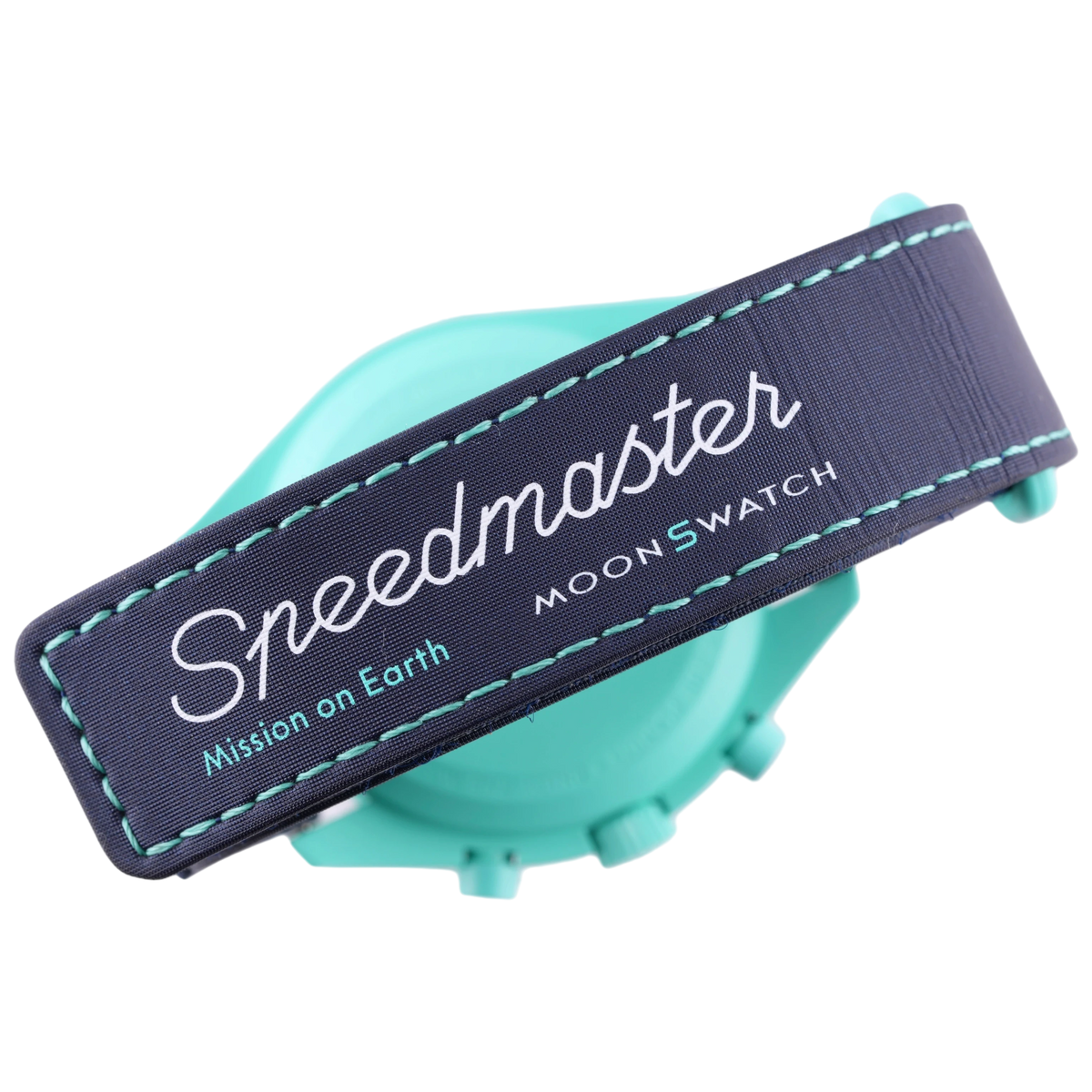 Swatch X Omega MoonSwatch Mission on Earth Polar Lights Armbanduhr Ref. SO33L103