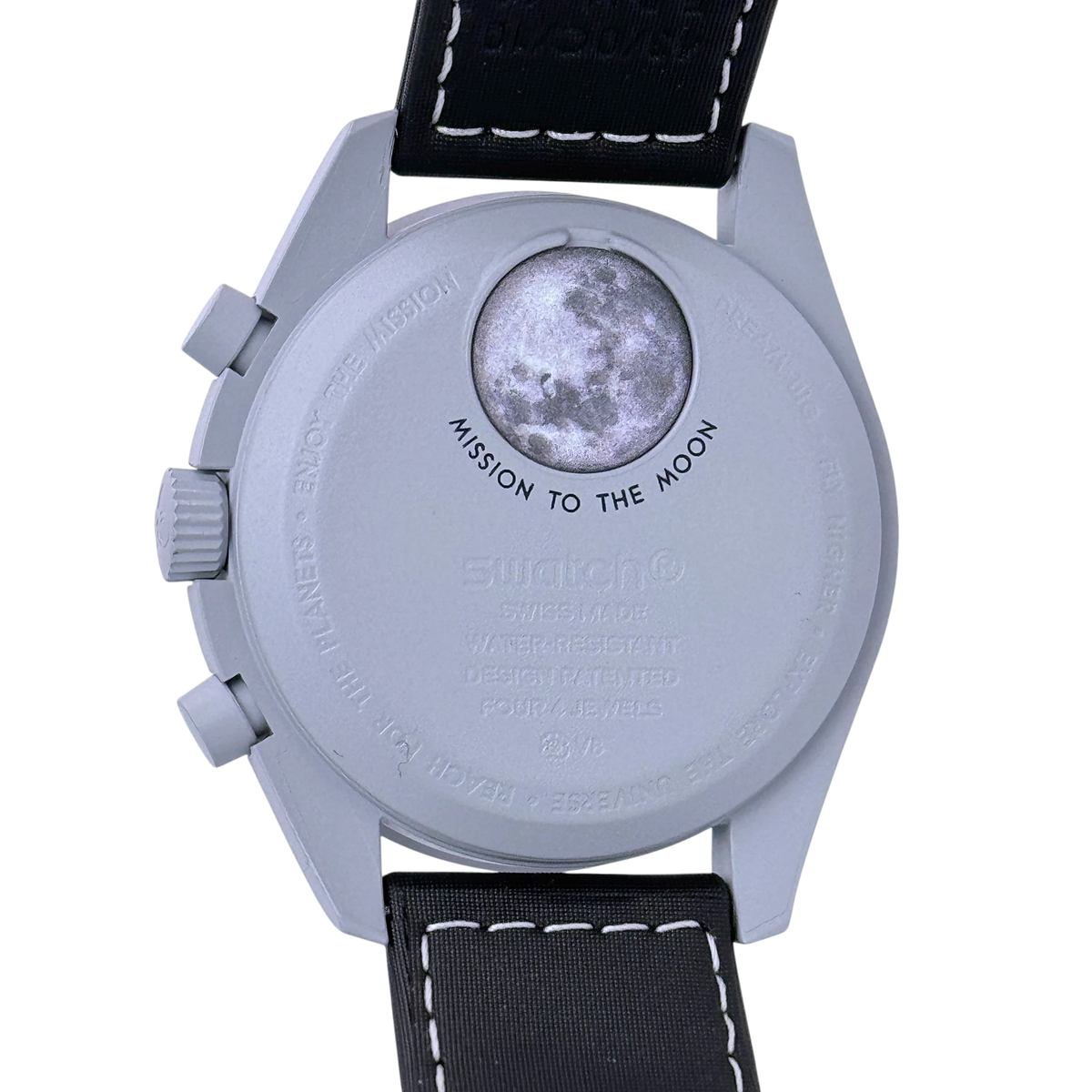 Swatch X Omega MoonSwatch Mission to Earthphase Armbanduhr 42 mm SO33M700